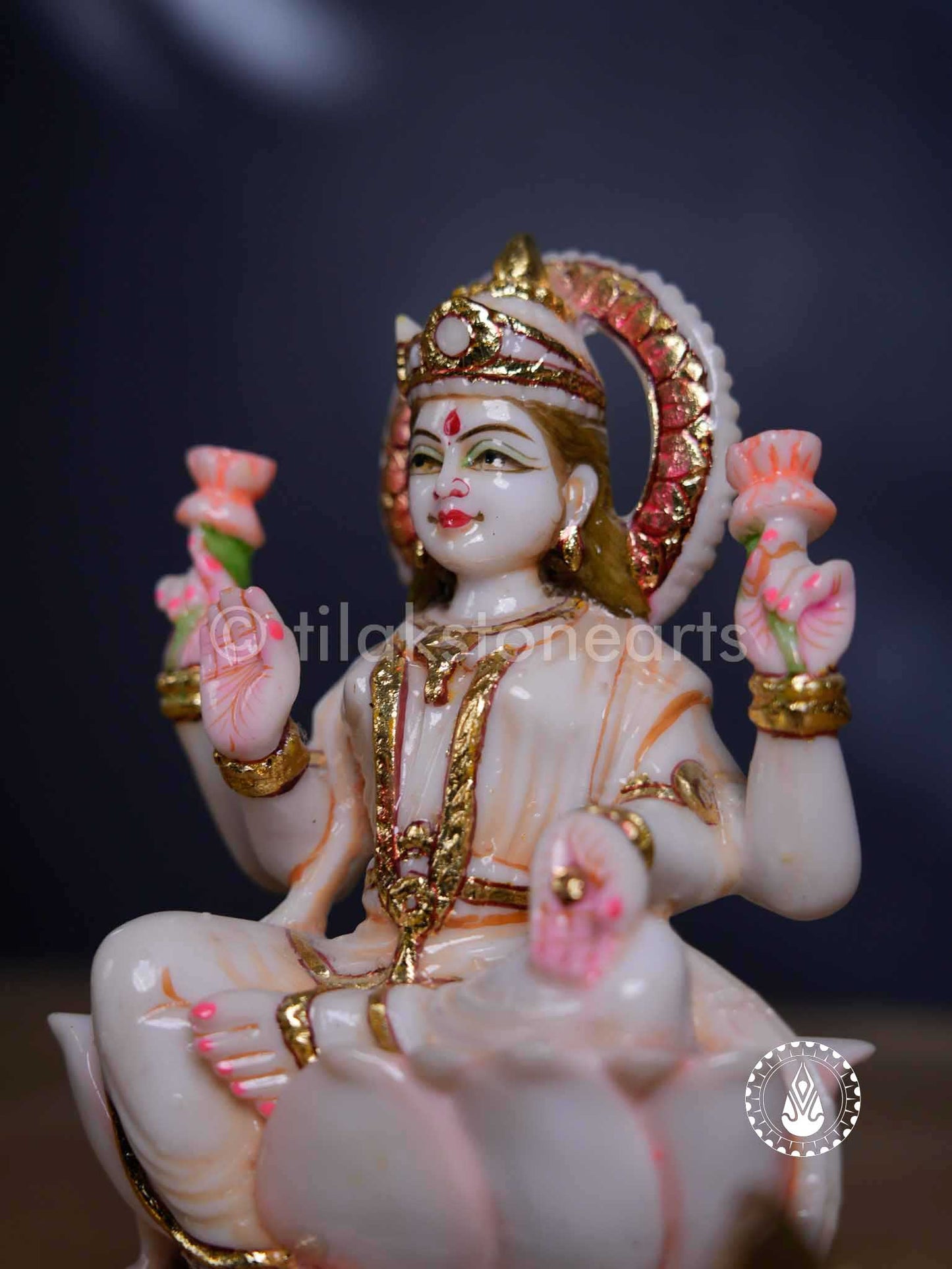 Laxmi Maa 9" | Cultured Marble