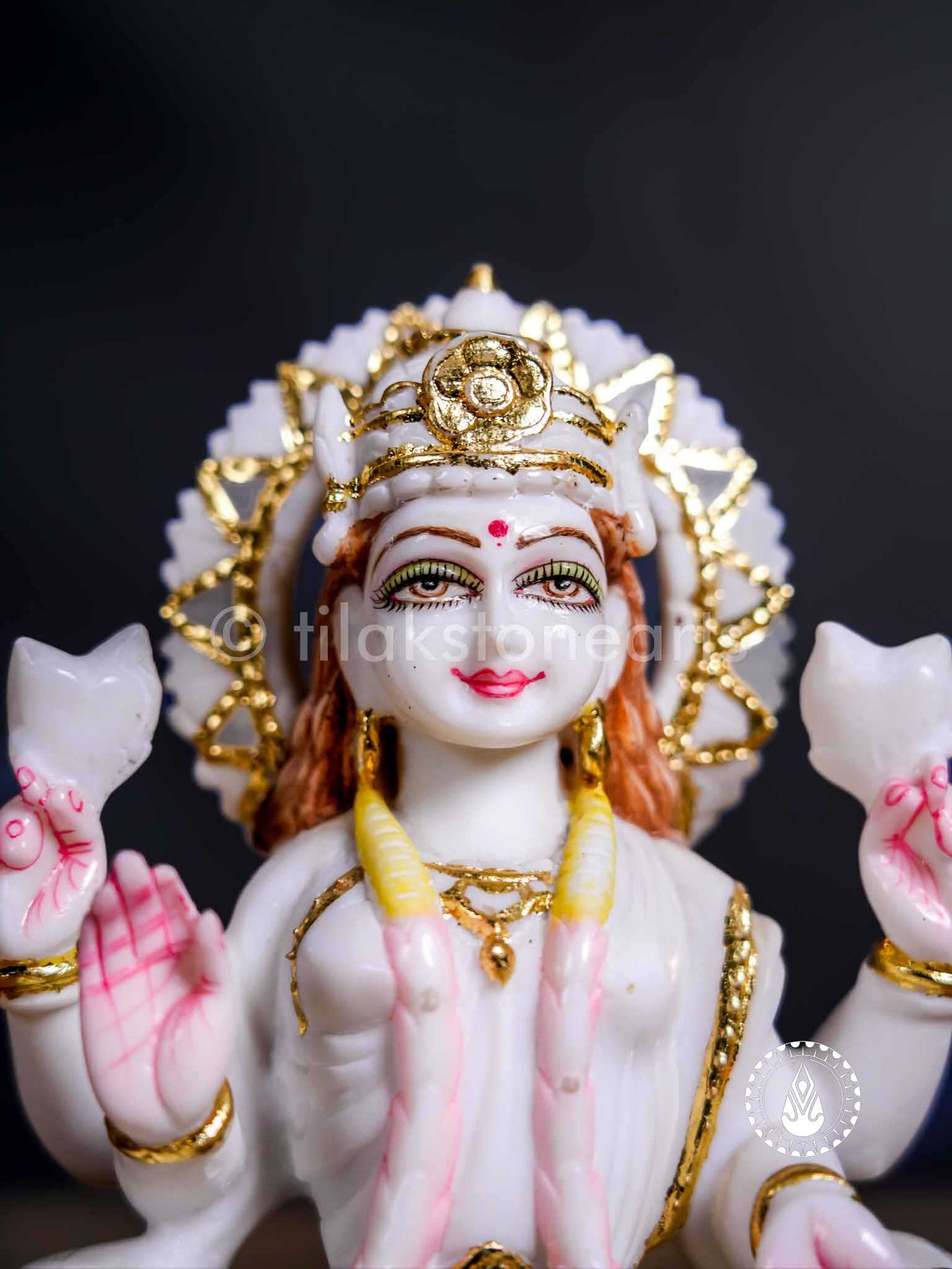 Laxmi Maa 9" | Swiss White (Imported)