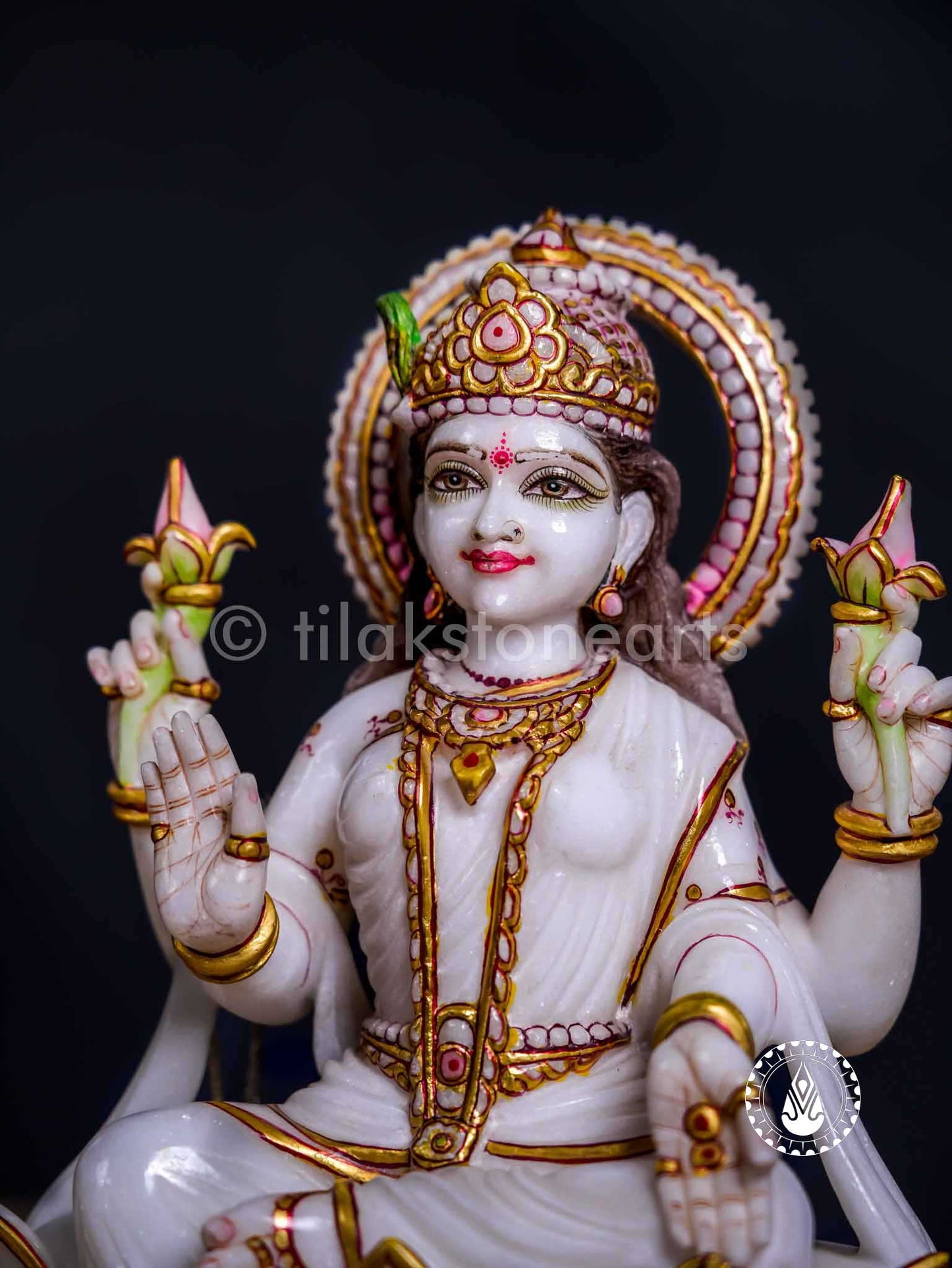 Laxmi Maa 11" | Swiss White (Imported)