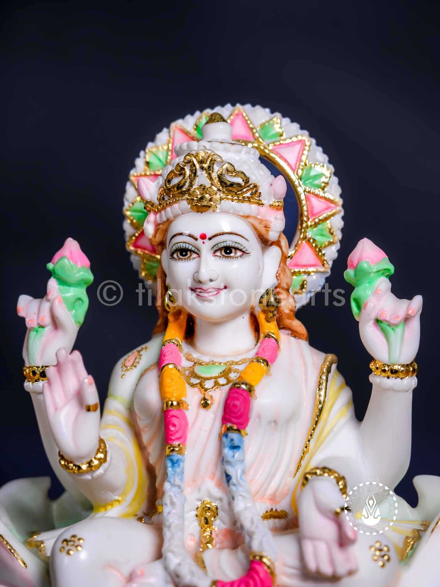 Laxmi Maa 12" | Cultured Marble