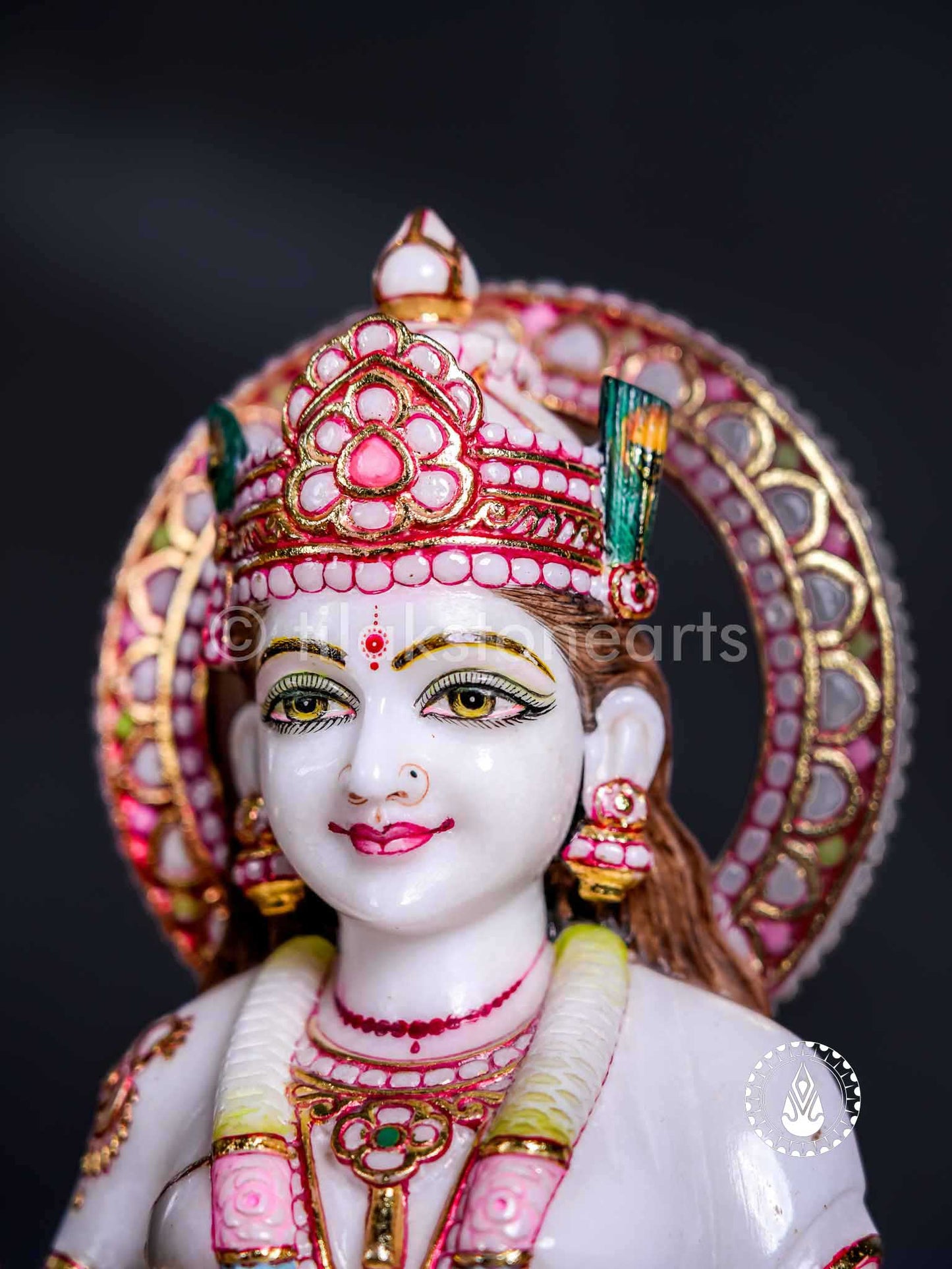 Laxmi Maa 16" | Swiss White (Imported)