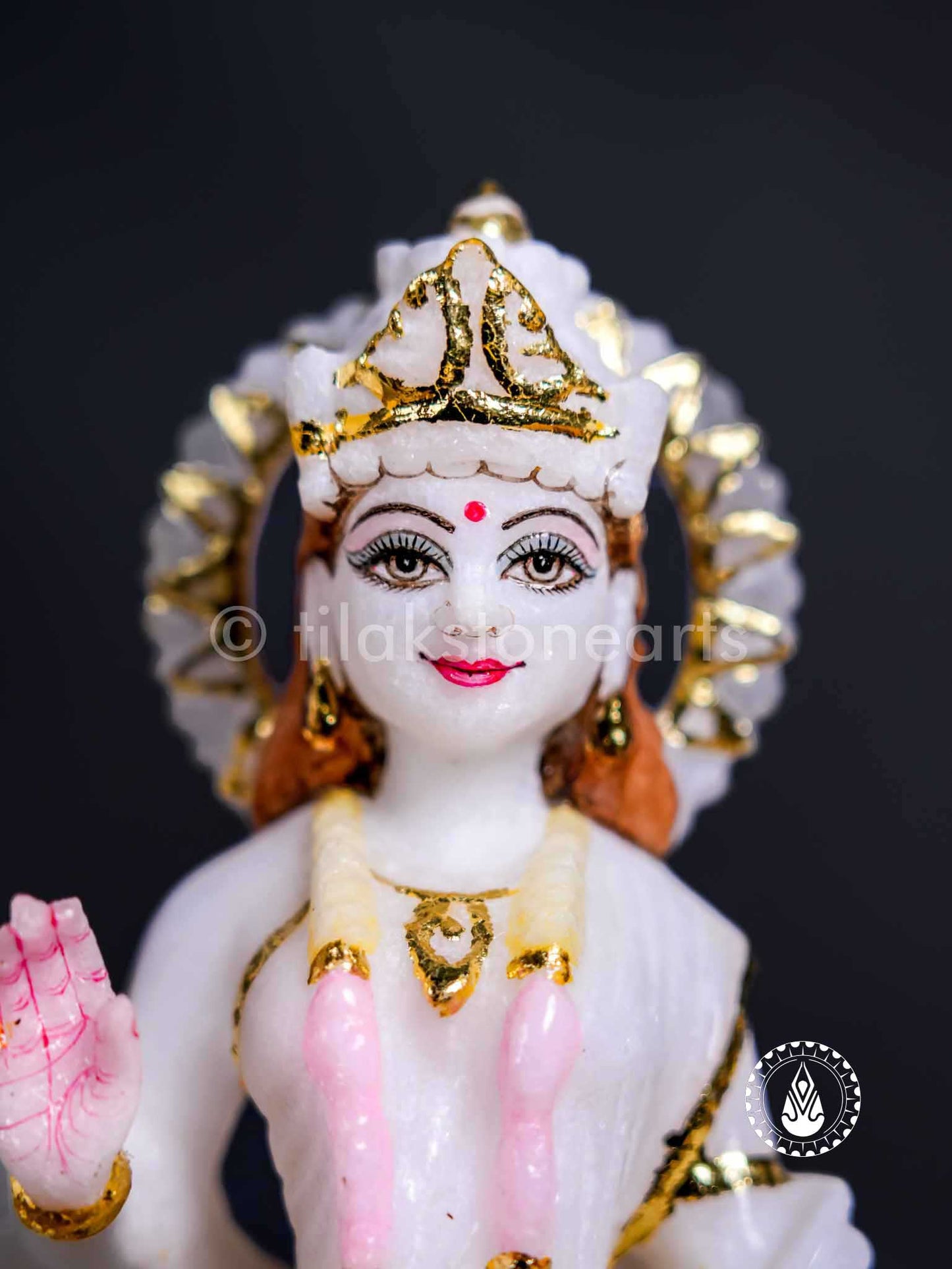 Vishnu Laxmi 9" | Swiss White (Imported)