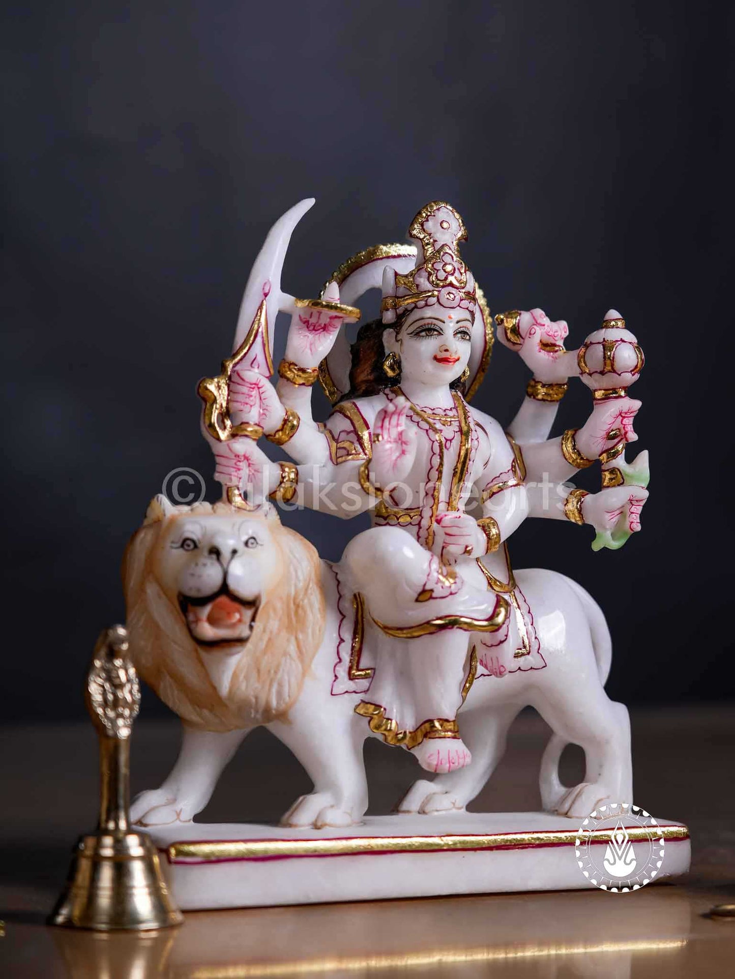 Durga Maa 9" | Swiss White (Imported)