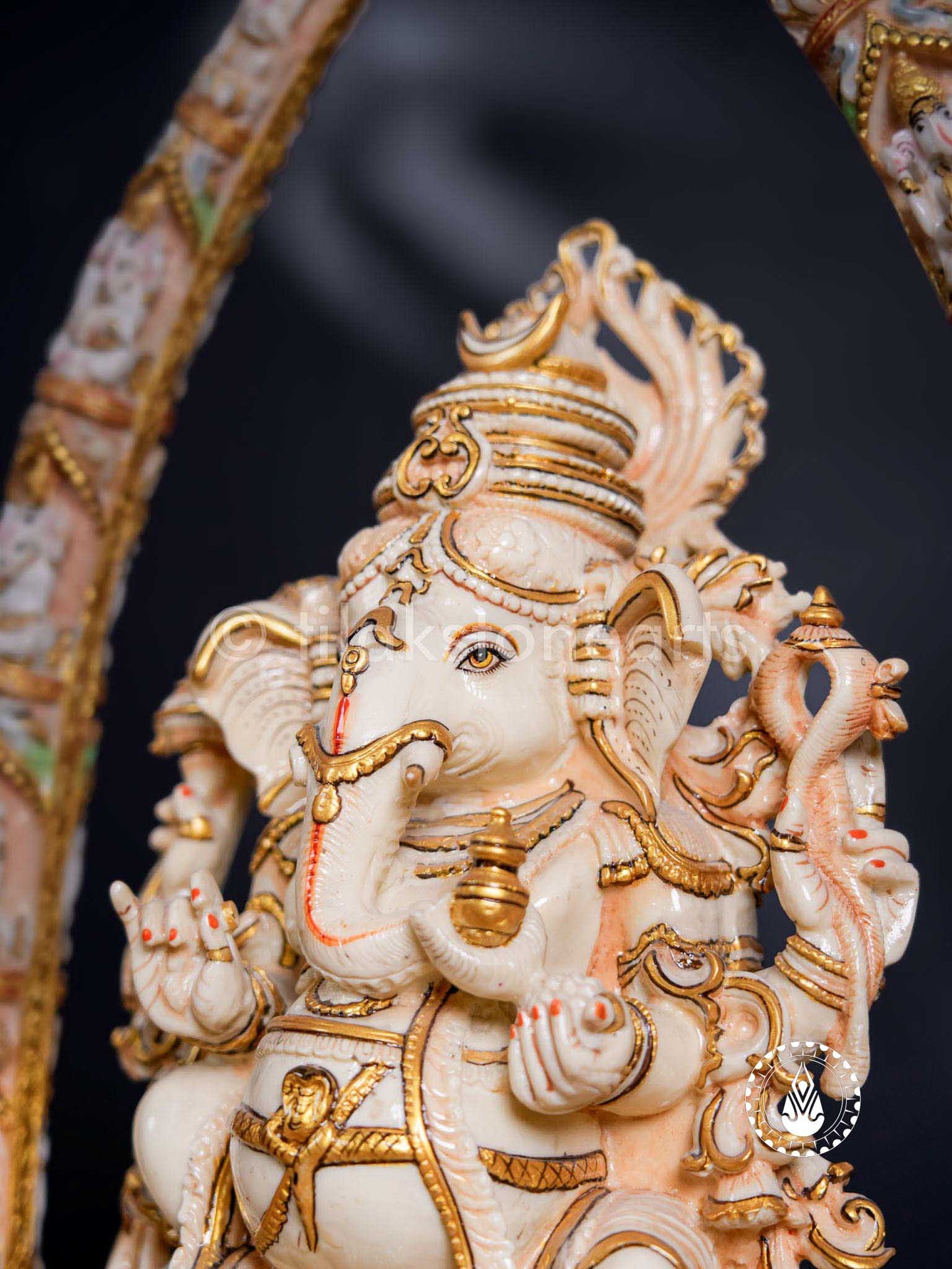 Ganesha 19" | Cultured Marble