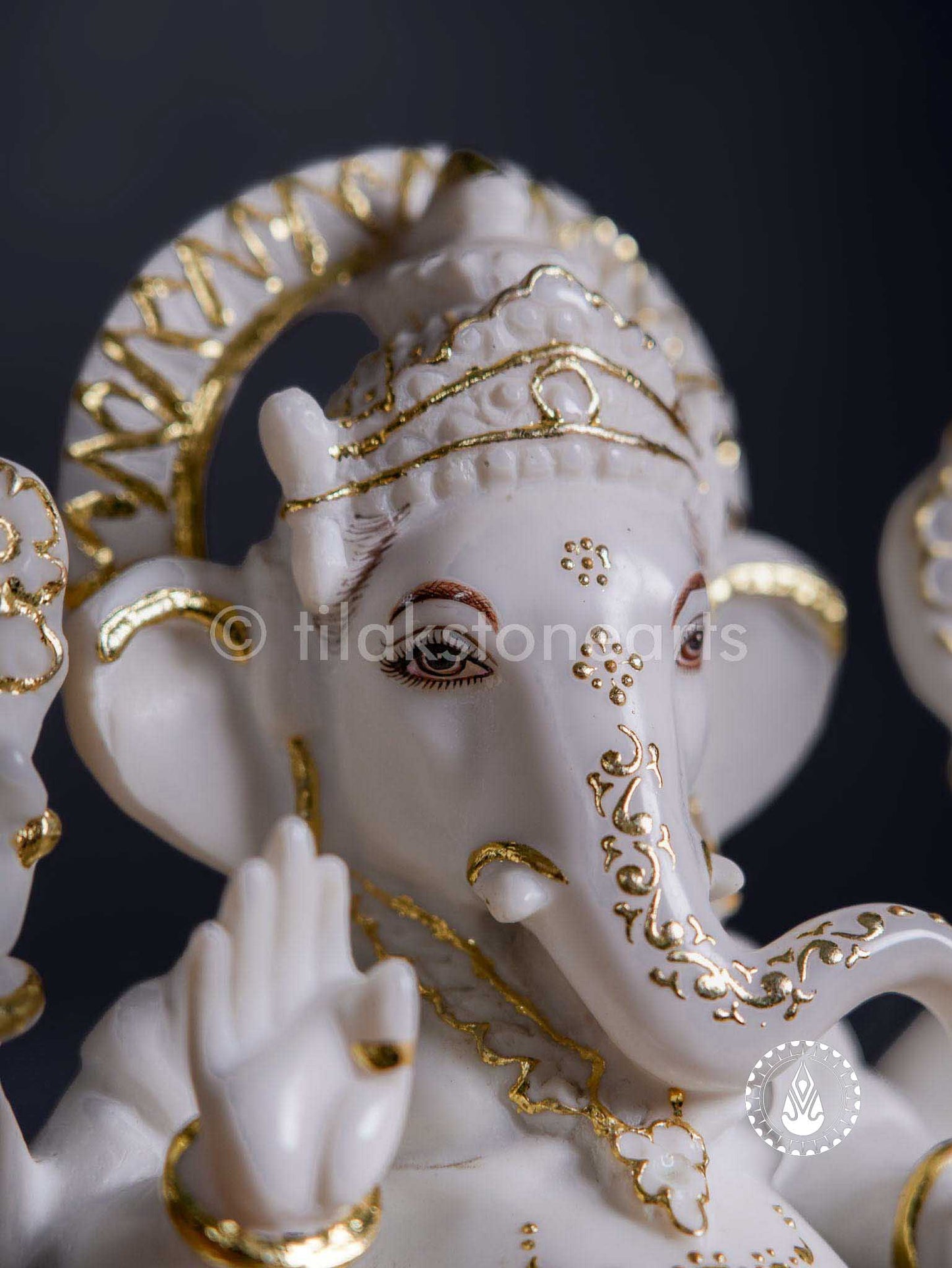Ganesha 11" | Cultured Marble