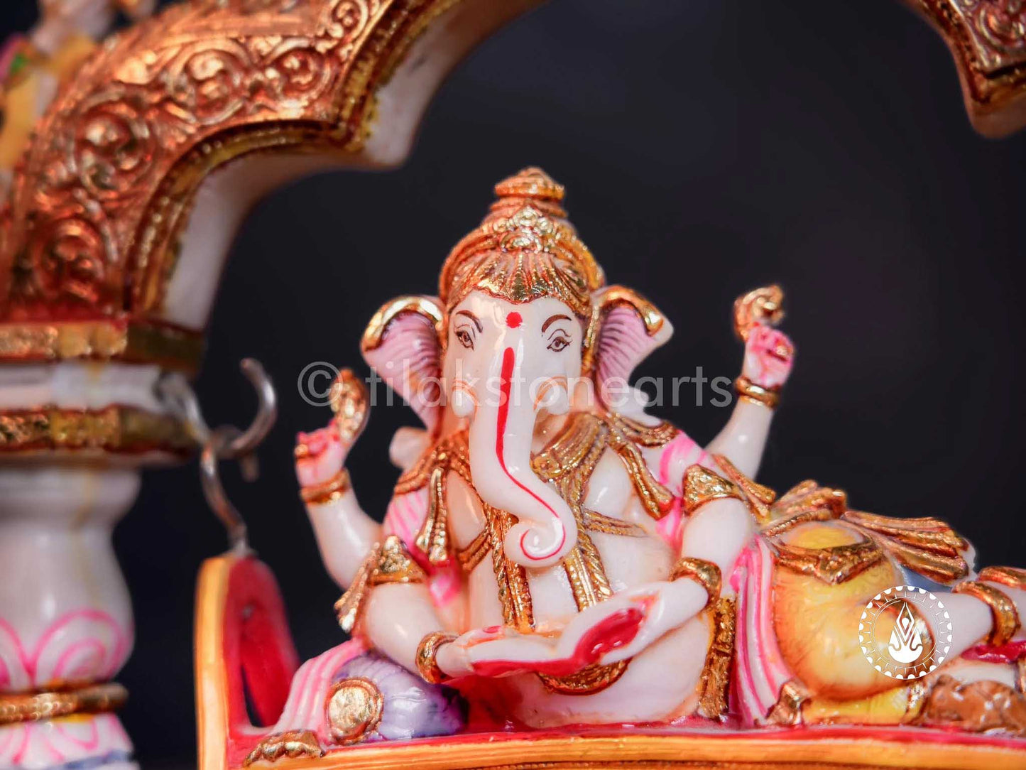 Ganesha 12" | Cultured Marble