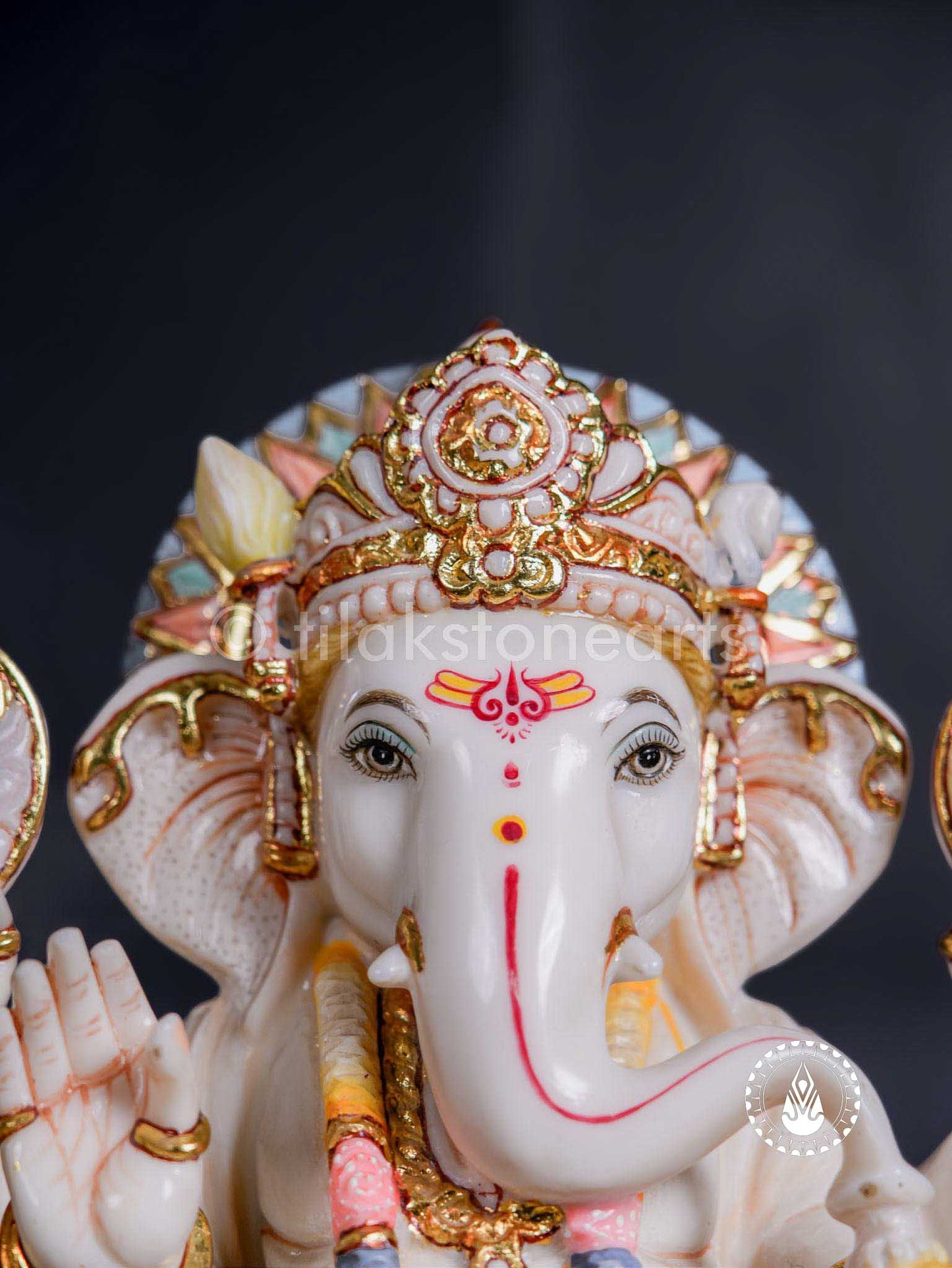 Ganesha 15" | Cultured Marble