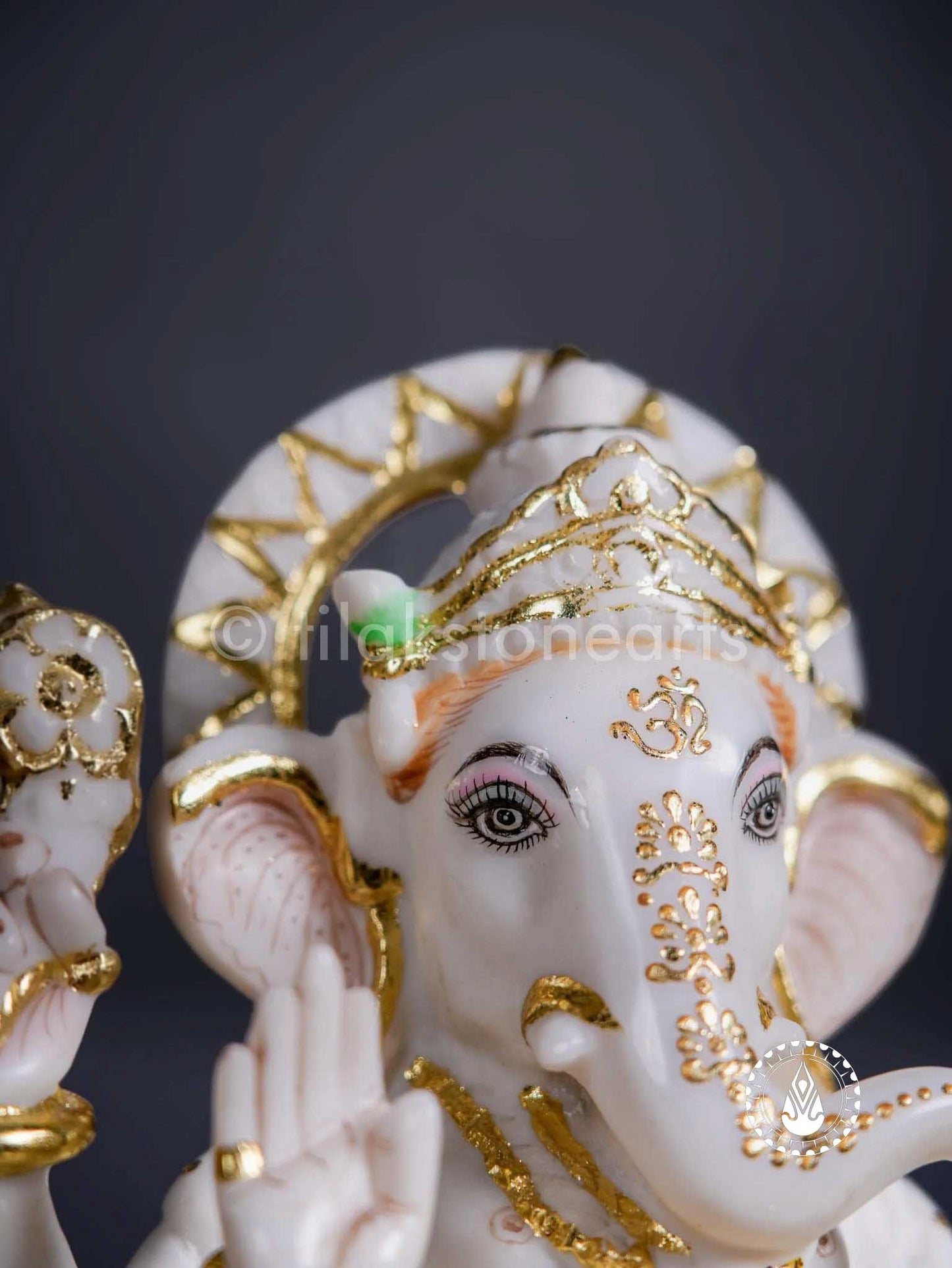 Ganesha 12" | Cultured Marble