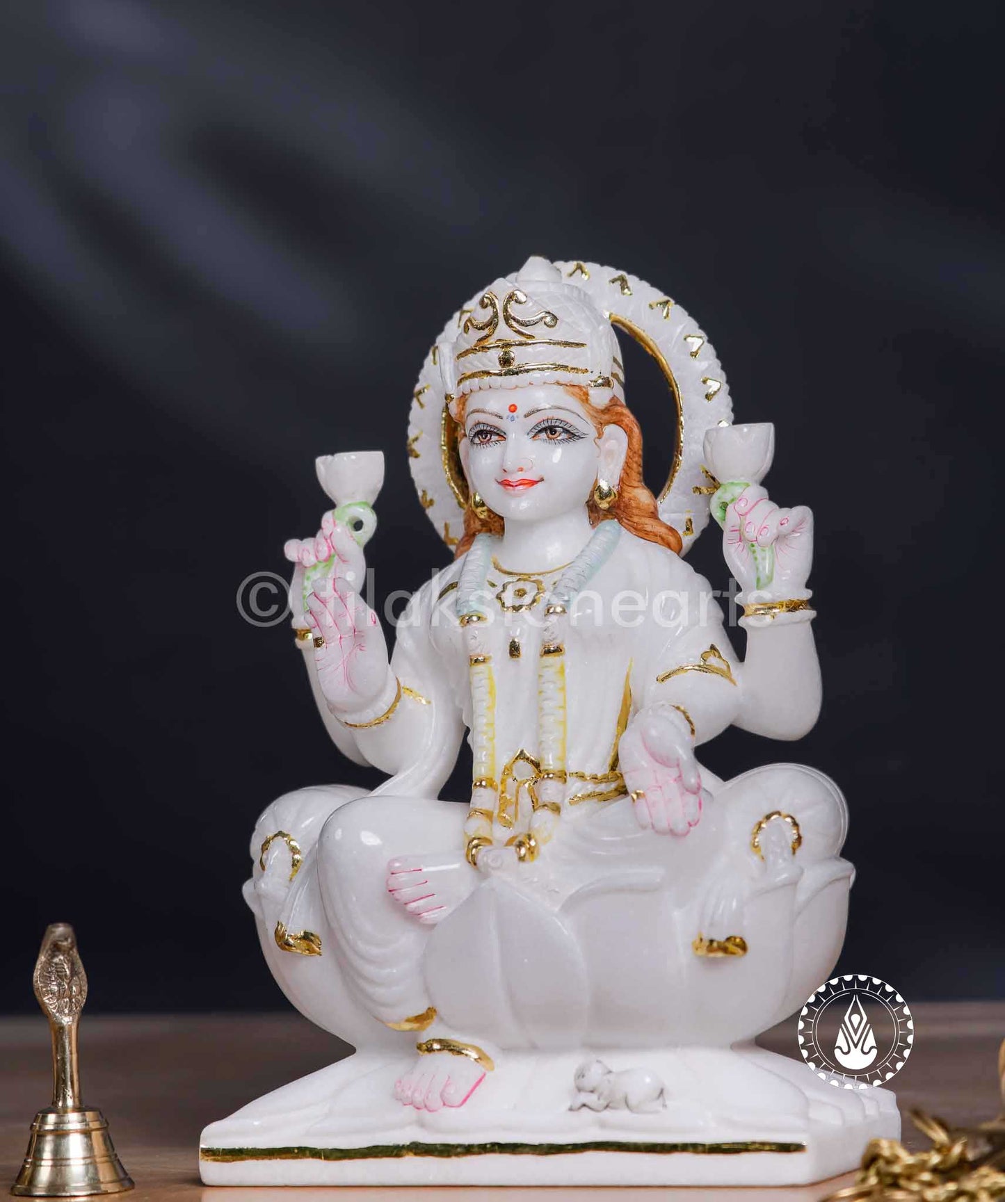 Laxmi Maa 12" | Swiss White (Imported)