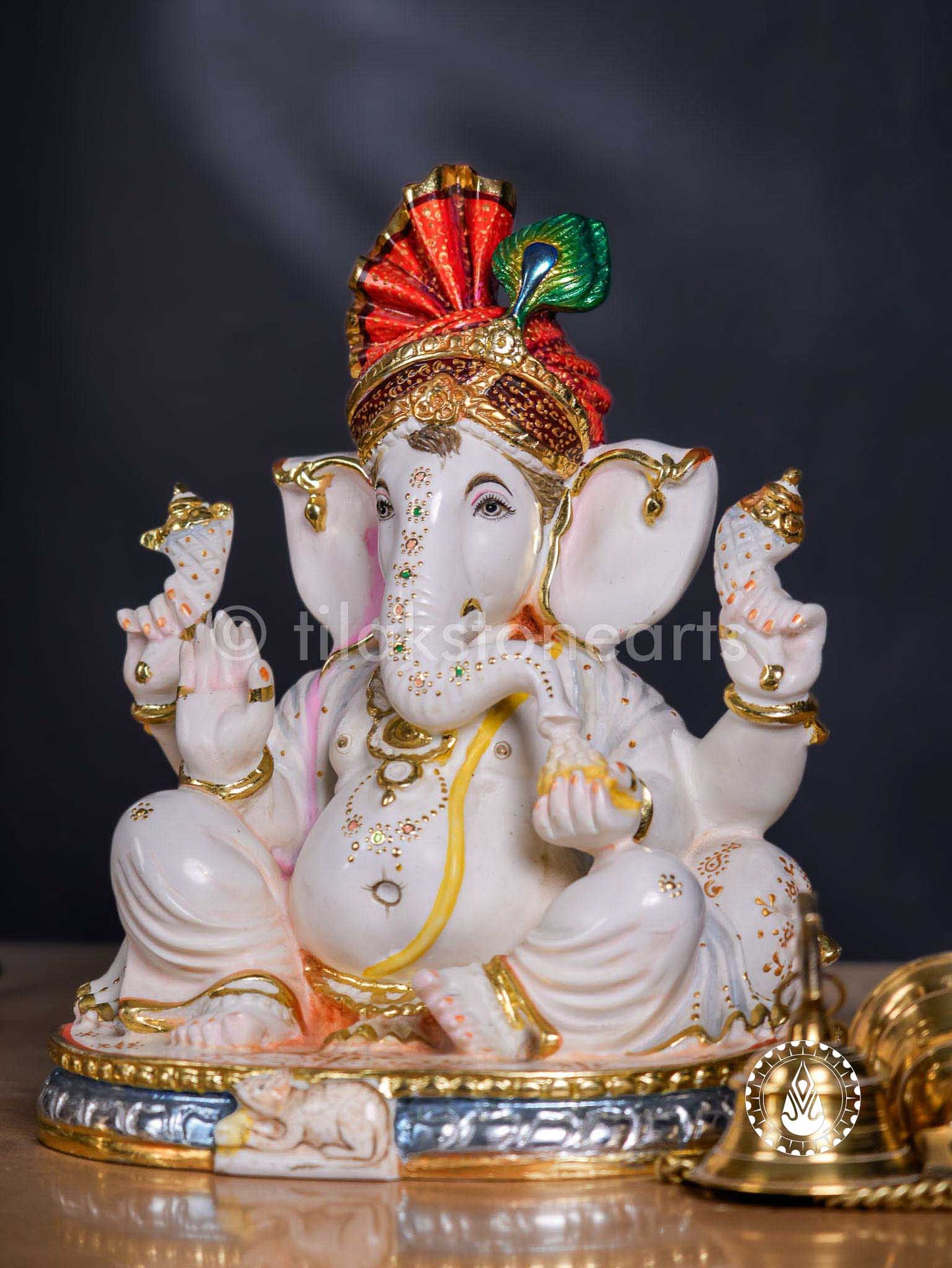 Ganesha 15" | Cultured Marble