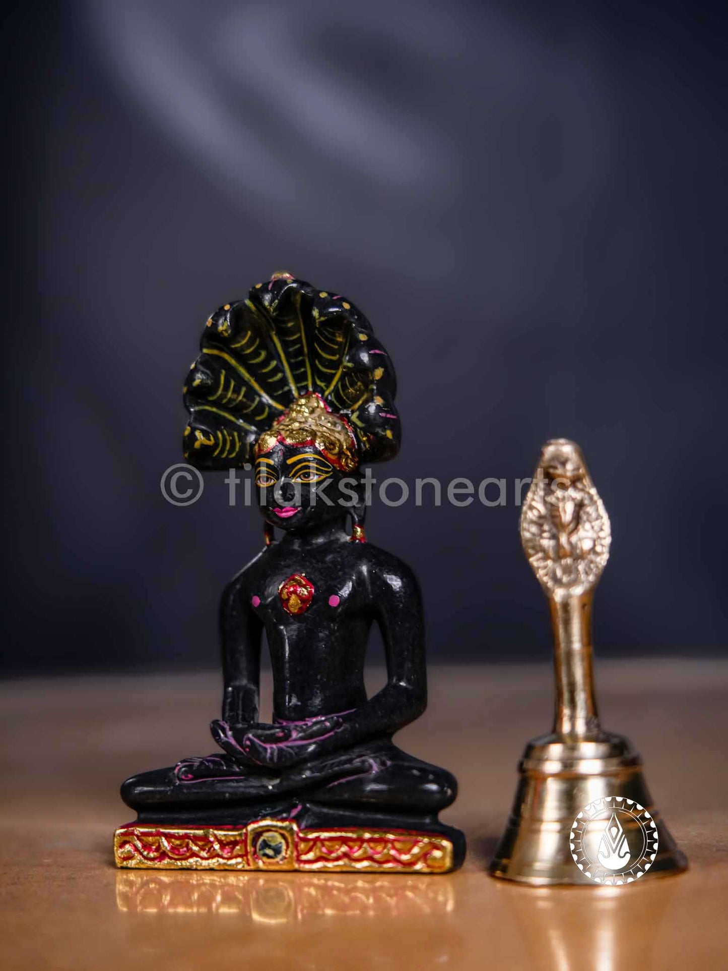 Naag Fani Parshwanath 5" | Mid Night Black Stone
