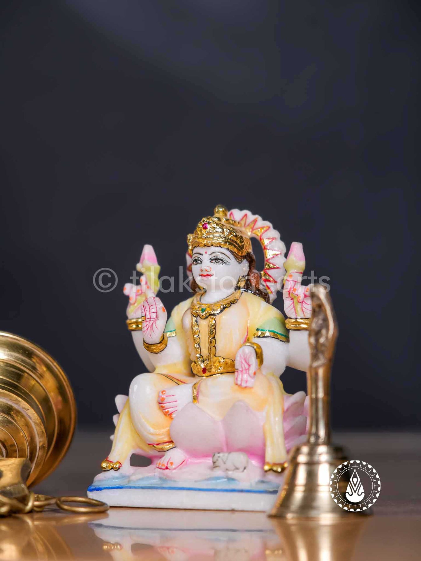 Laxmi Maa 5" | Swiss White (Imported)