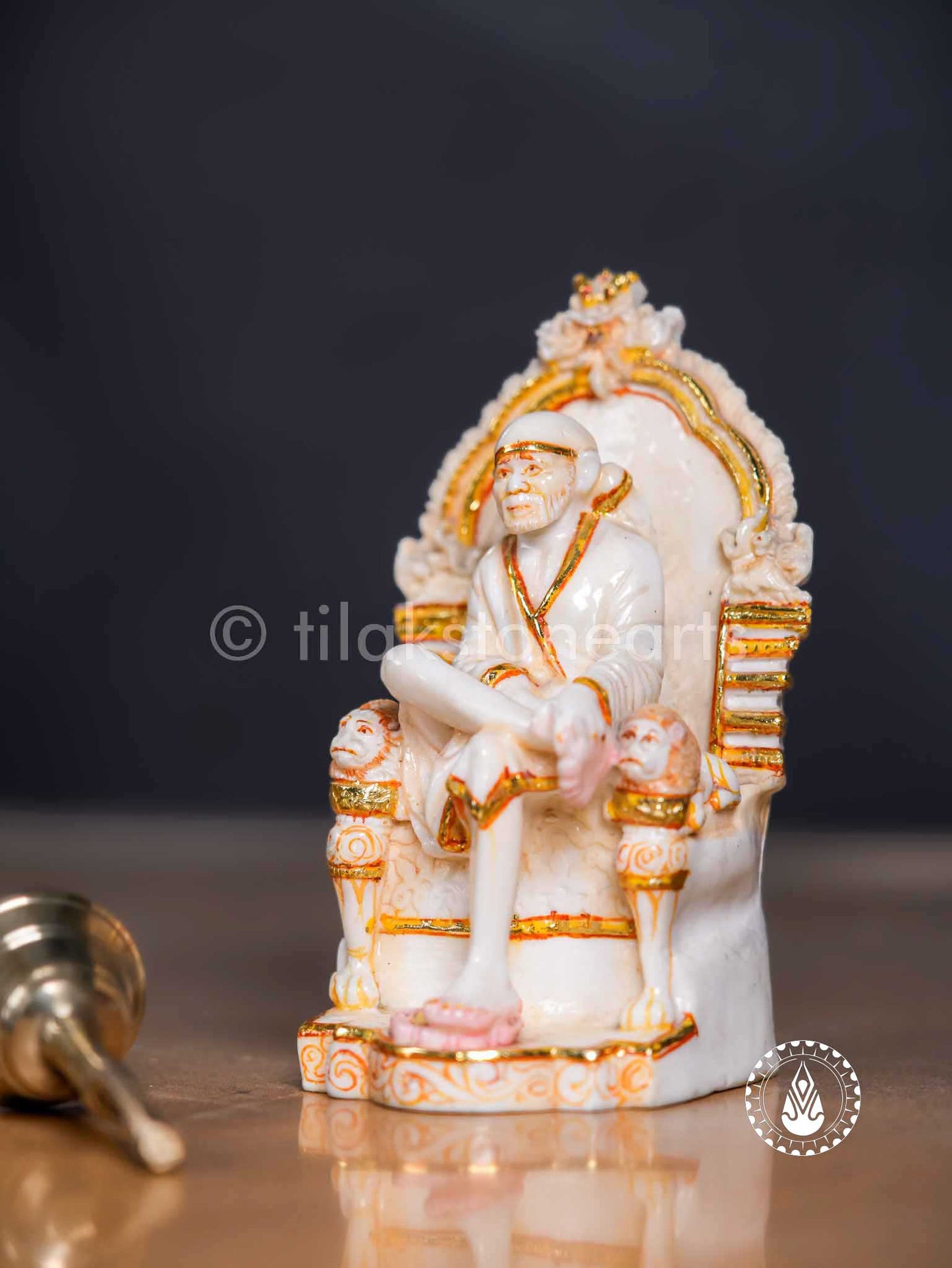 Sai Baba 6" | Cultured Marble