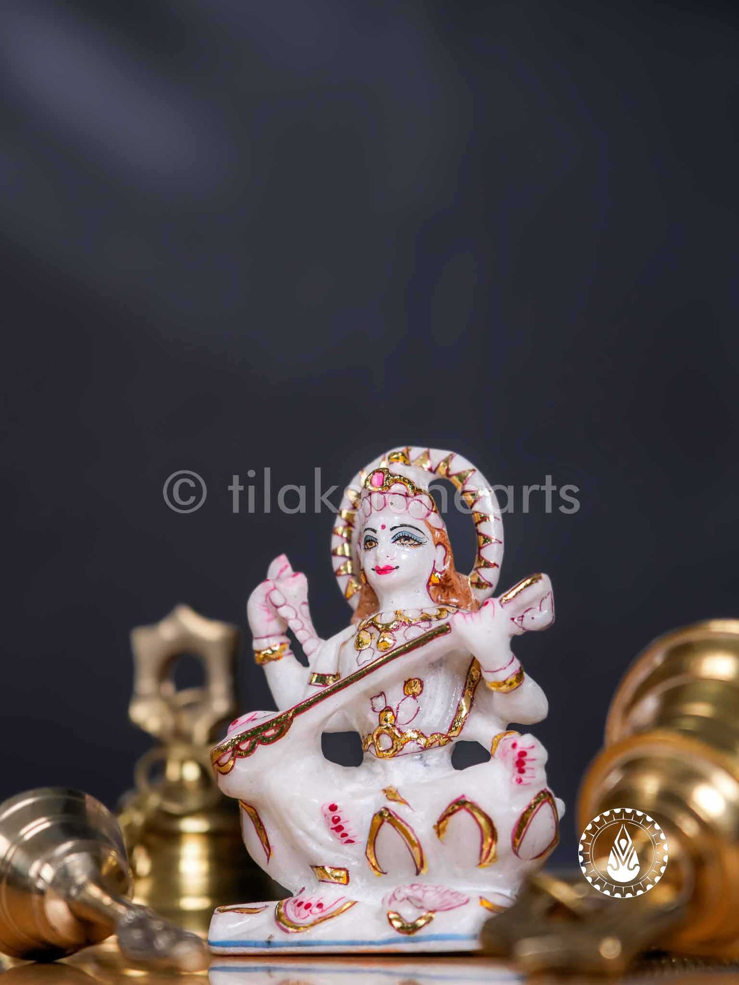 Saraswati Maa 5" | Swiss White (Imported)