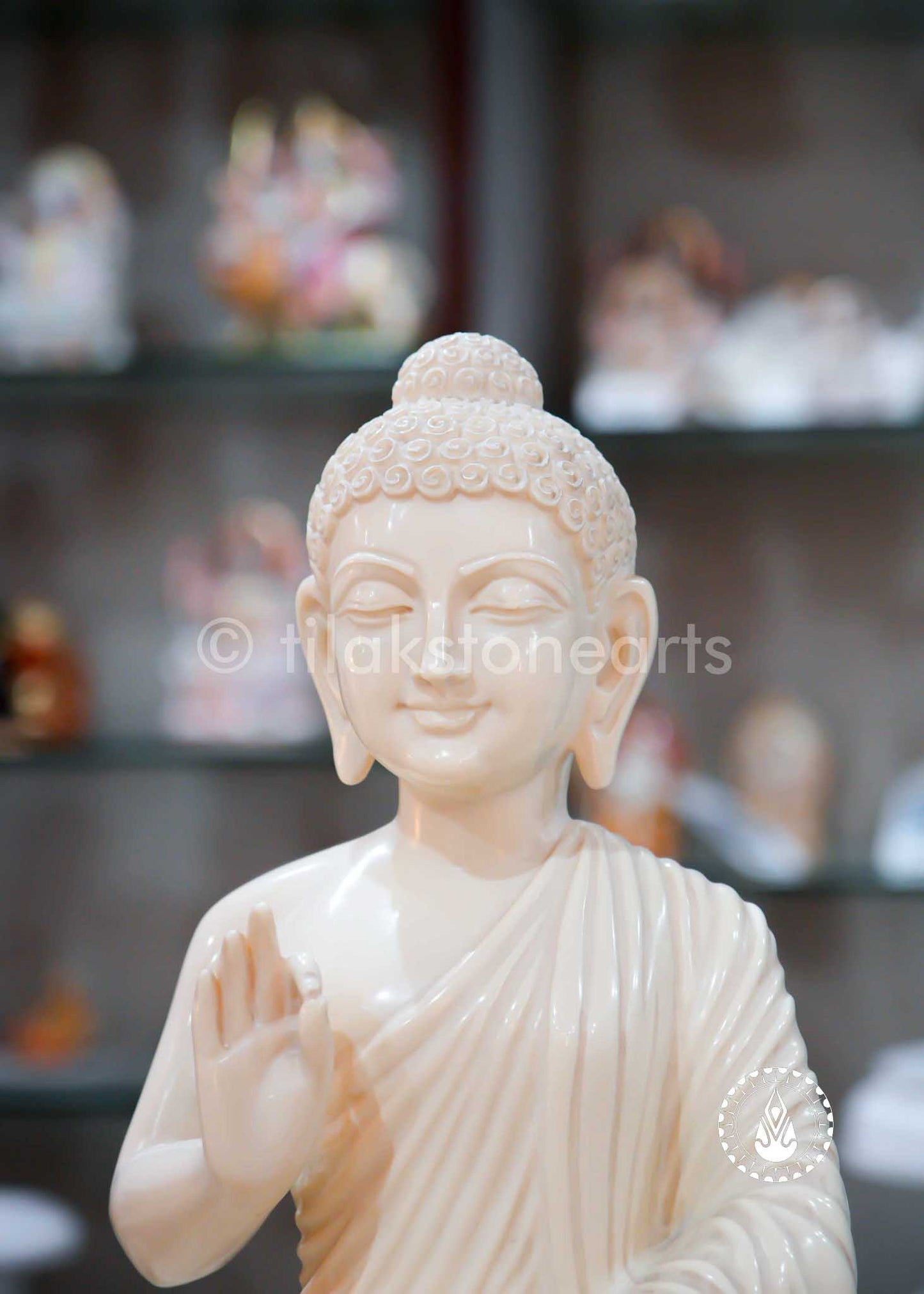 Buddha Ji 24" | Cultured Marble