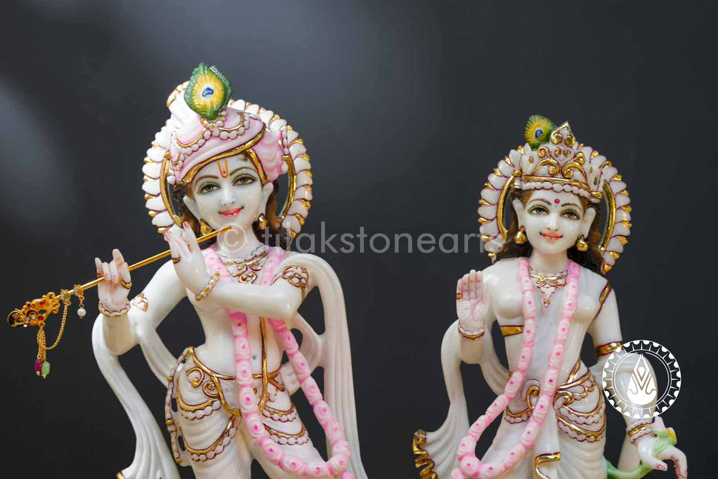 Radha Krishna 18" | Makrana Super White