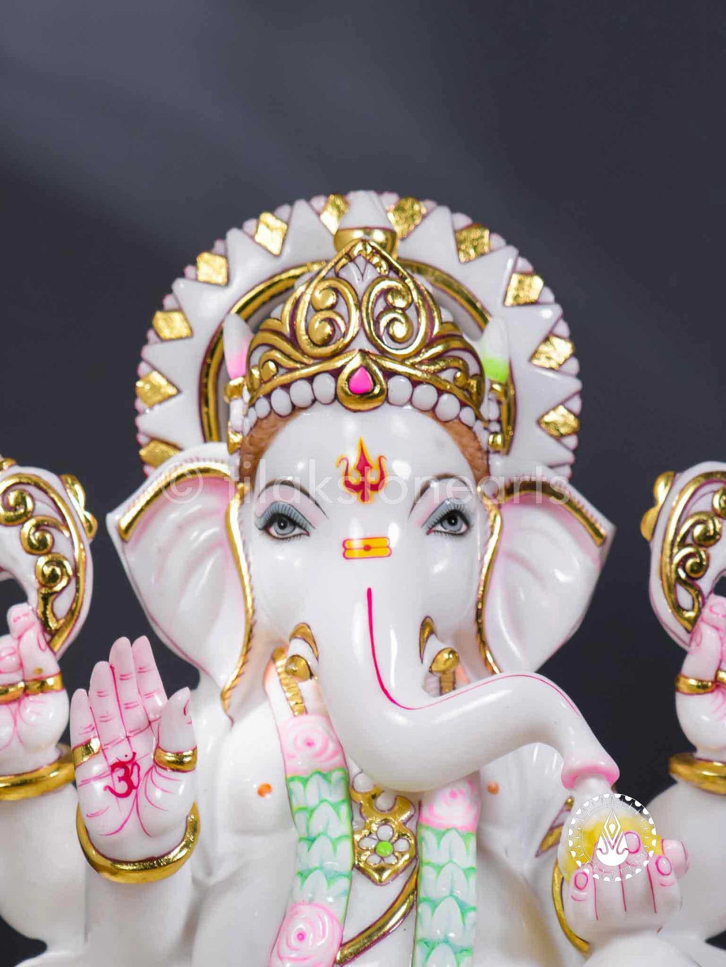Ganesha 15" | Swiss White (Imported)