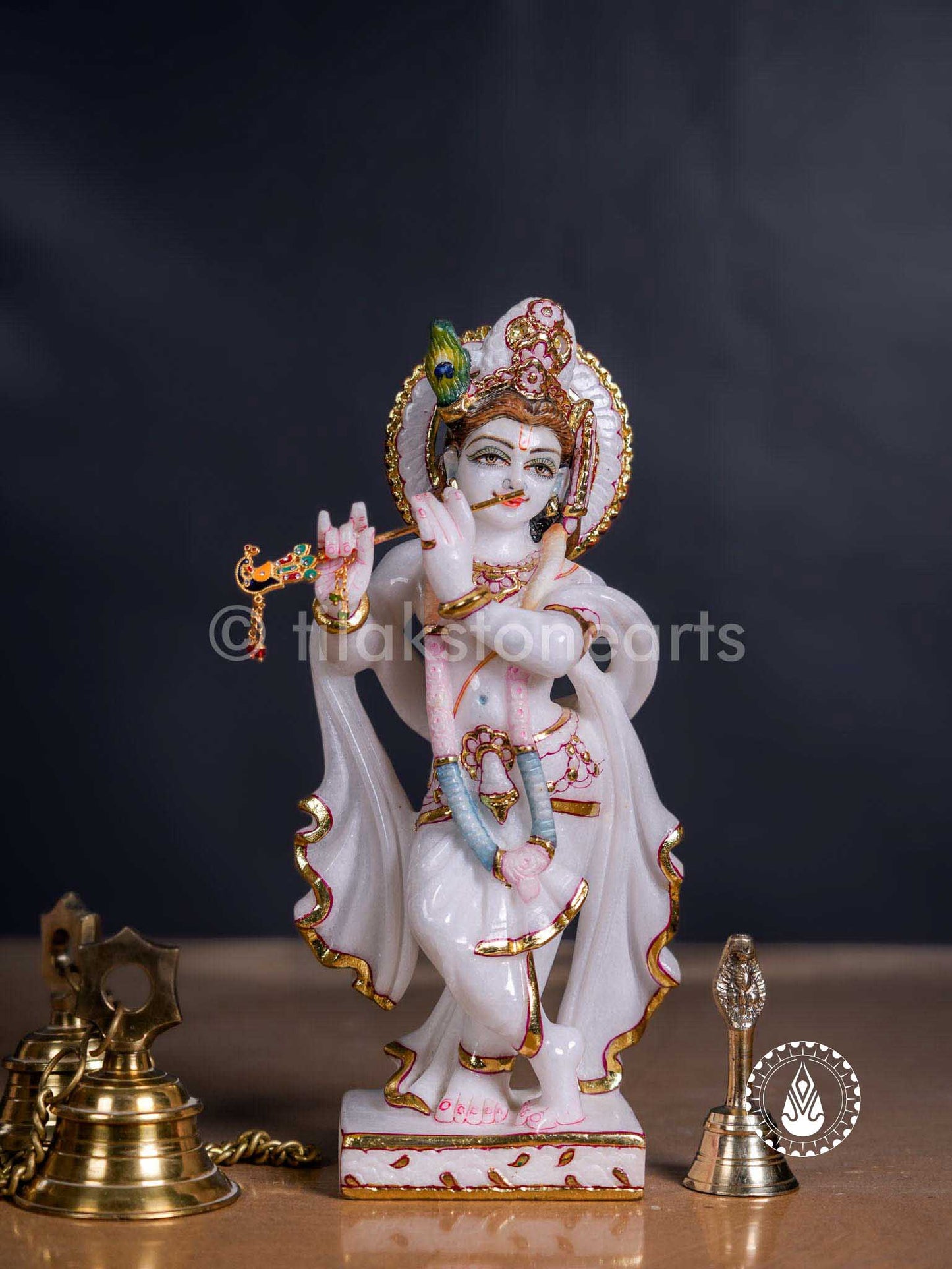 Krishna Ji 12" | Swiss White (Imported)