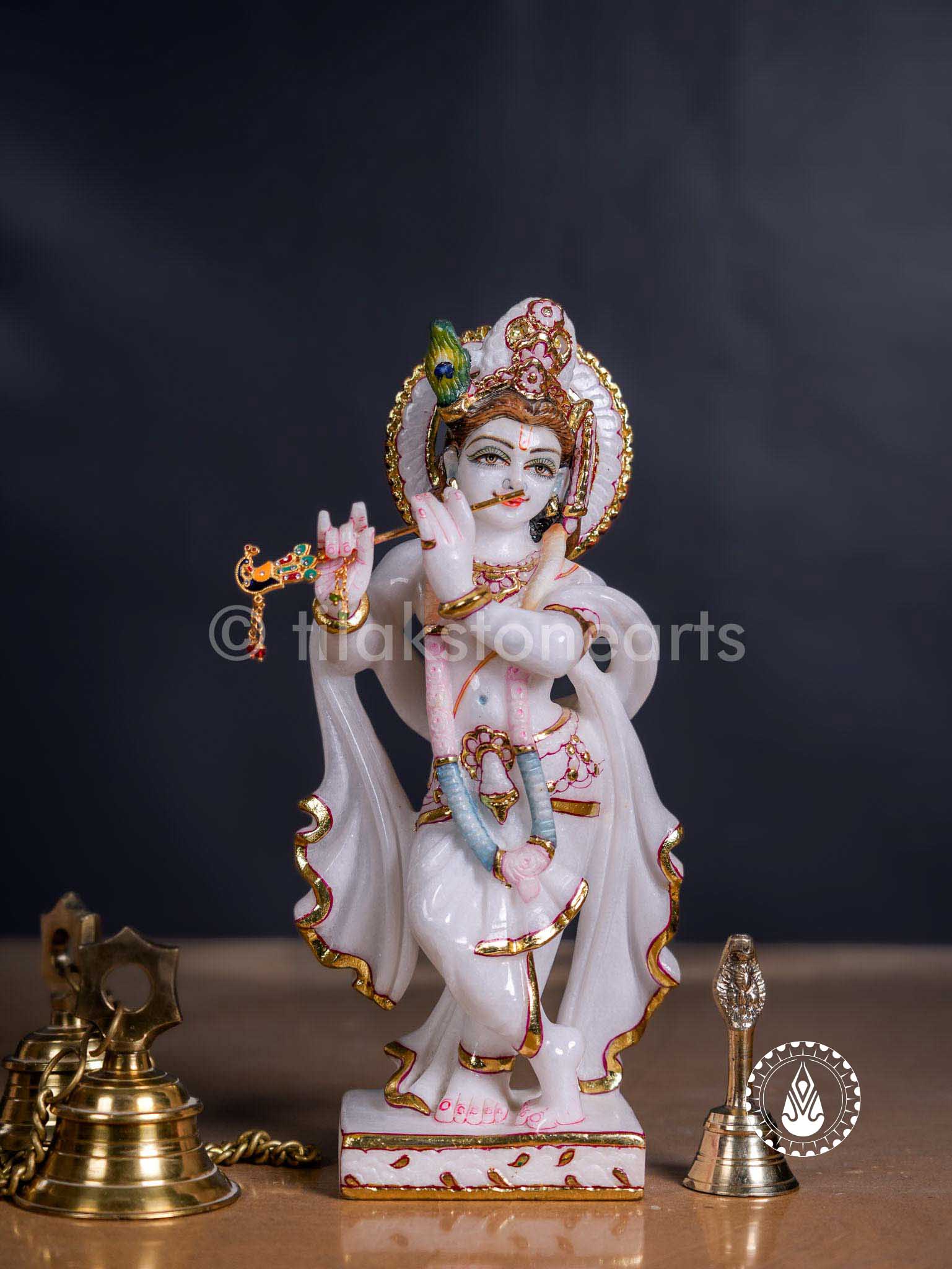 Krishna Ji 12" | Swiss White (Imported)