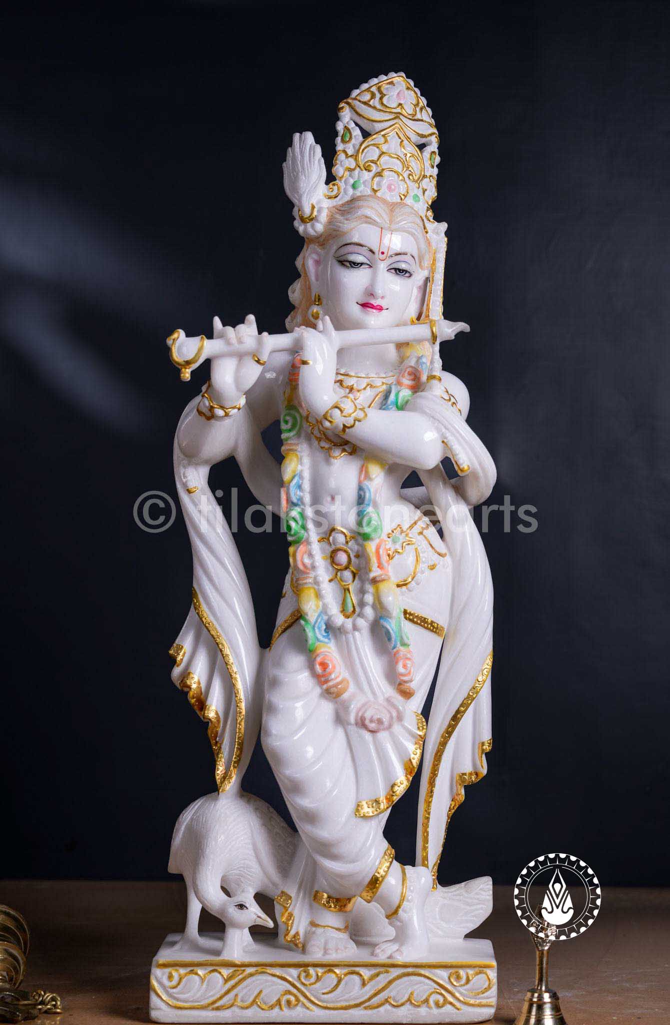 Krishna Ji 27" | Swiss White (Imported)