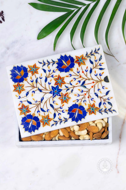 Dry Fruit Pots 3" | Inlay Stones
