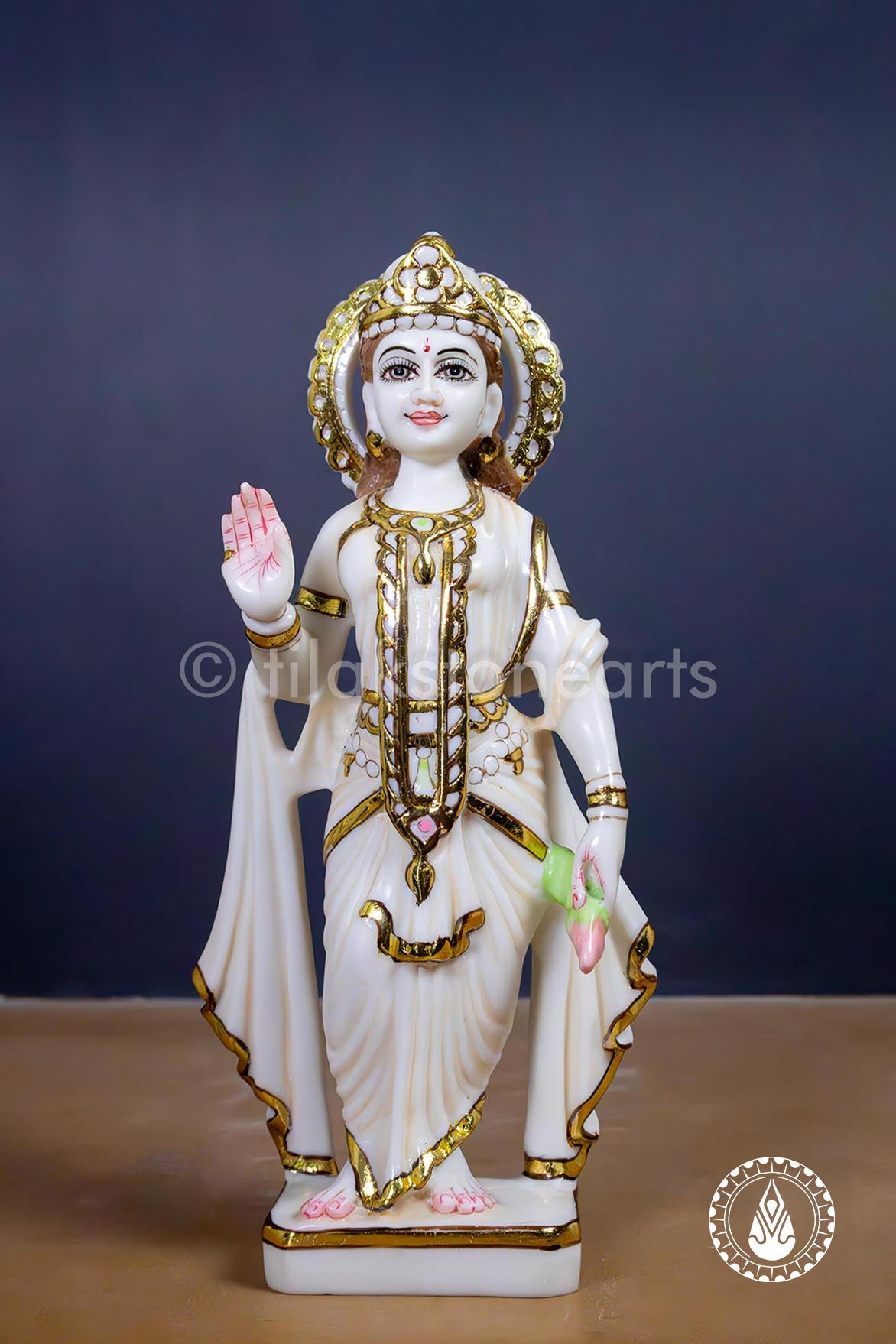 Ram Darbar 12" | Cultured Marble