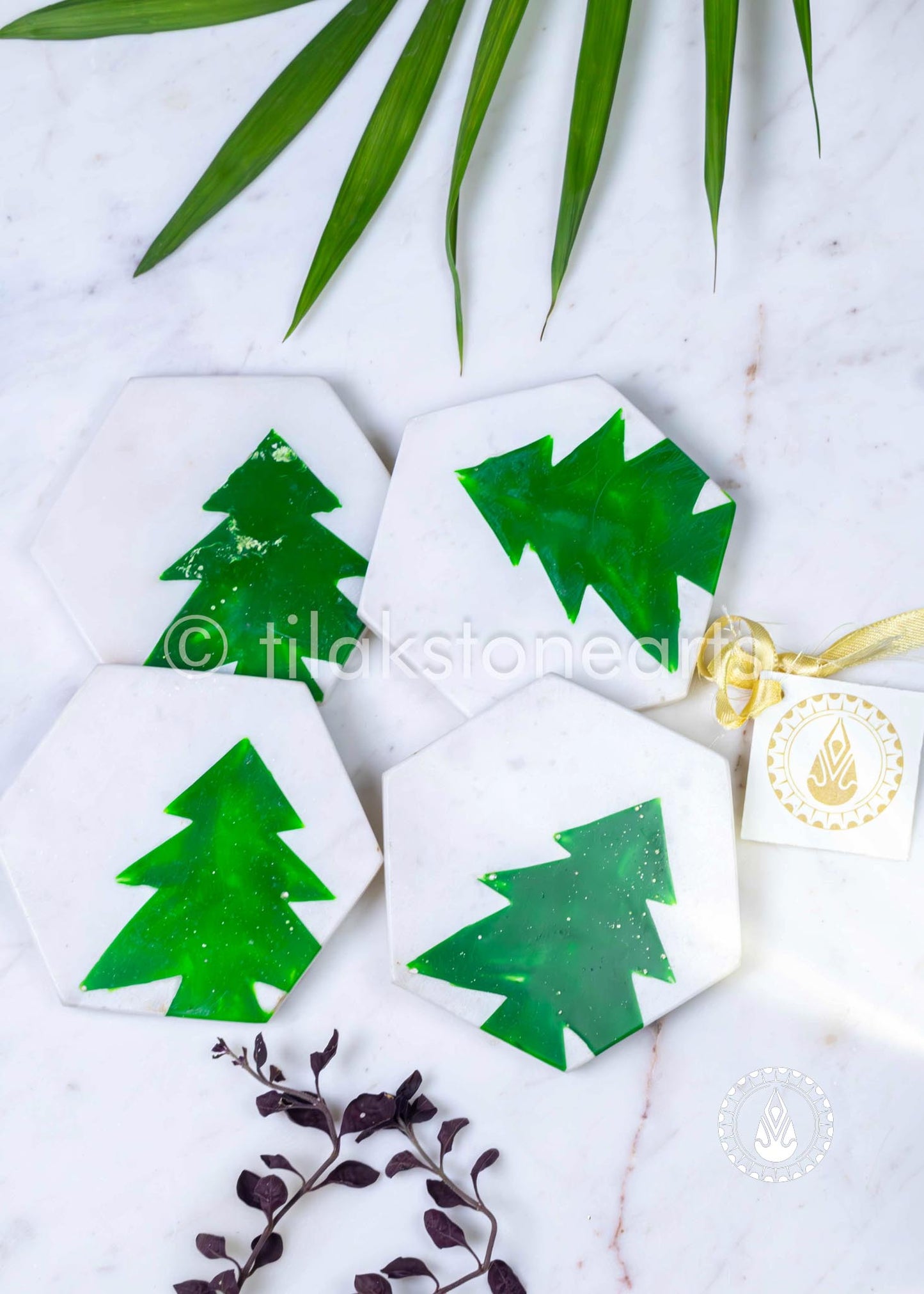 Tea Coaster 5" | Wonder White