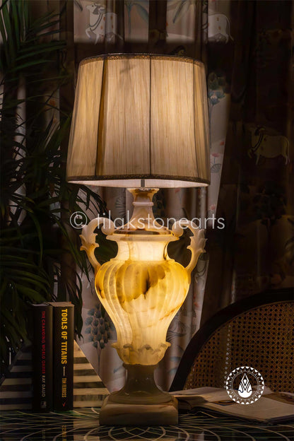 Glow Lamp 30" | Beige Onyx