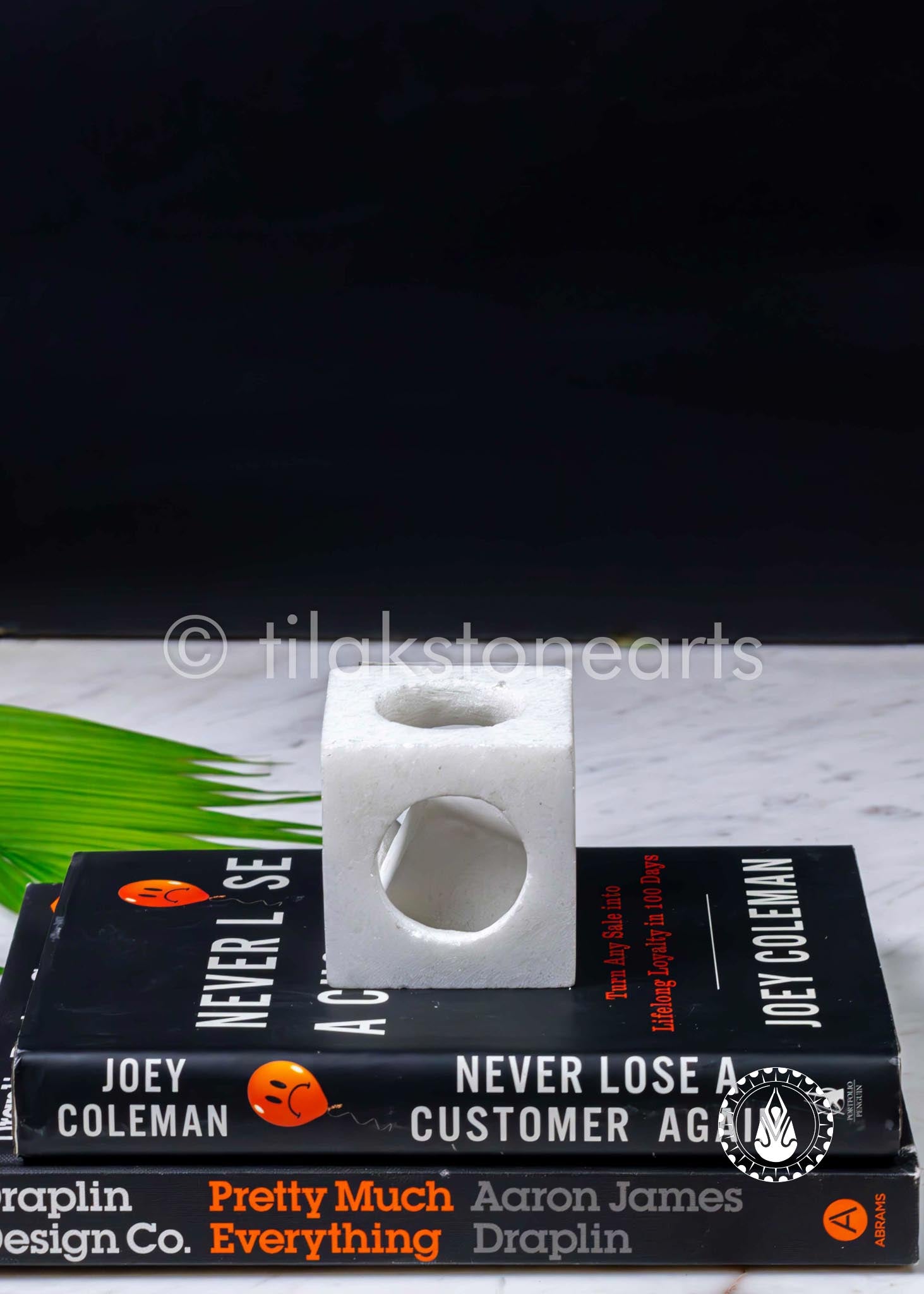 Square In Square 3" | Swiss White (Imported)