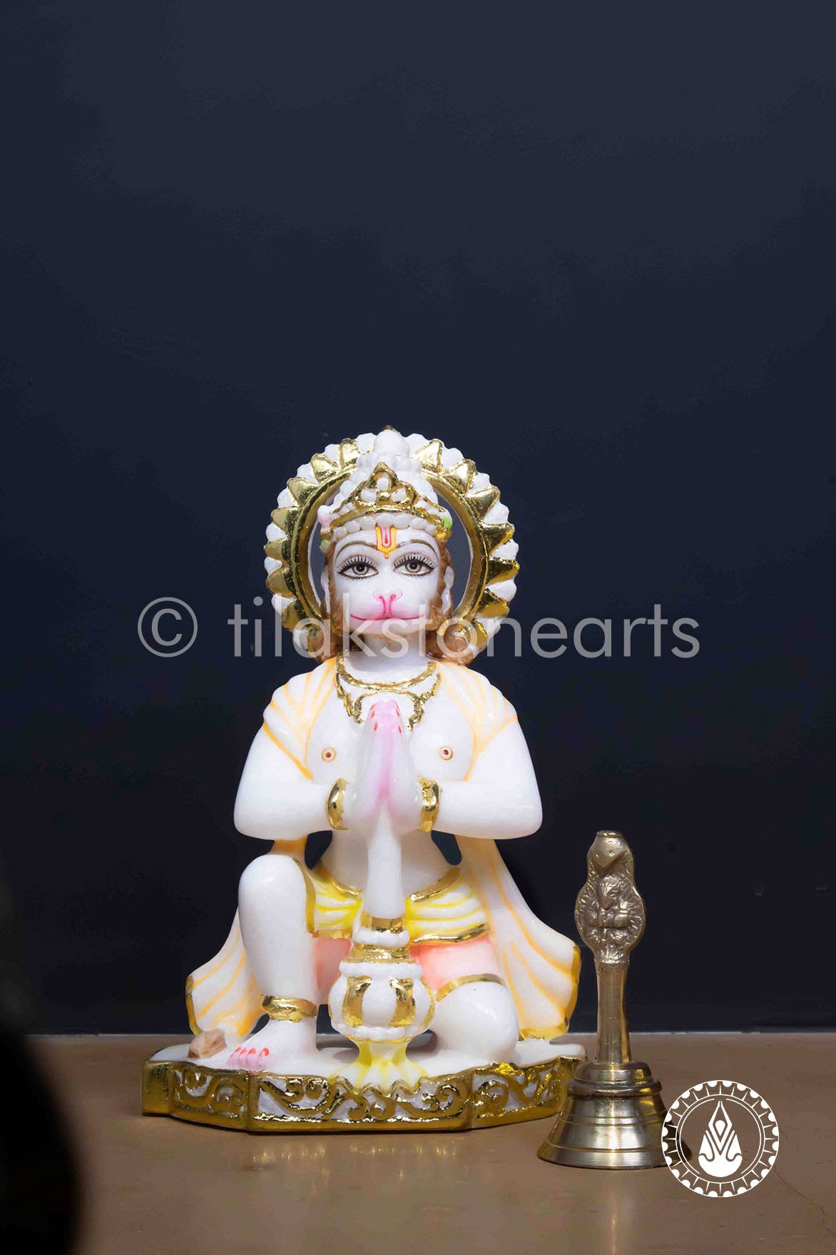 Hanuman Ji 9" | Swiss White (Imported)
