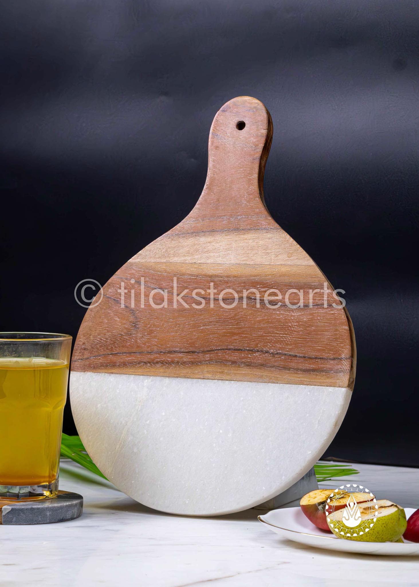 Kitchen Accessories 9" | Indian Marble