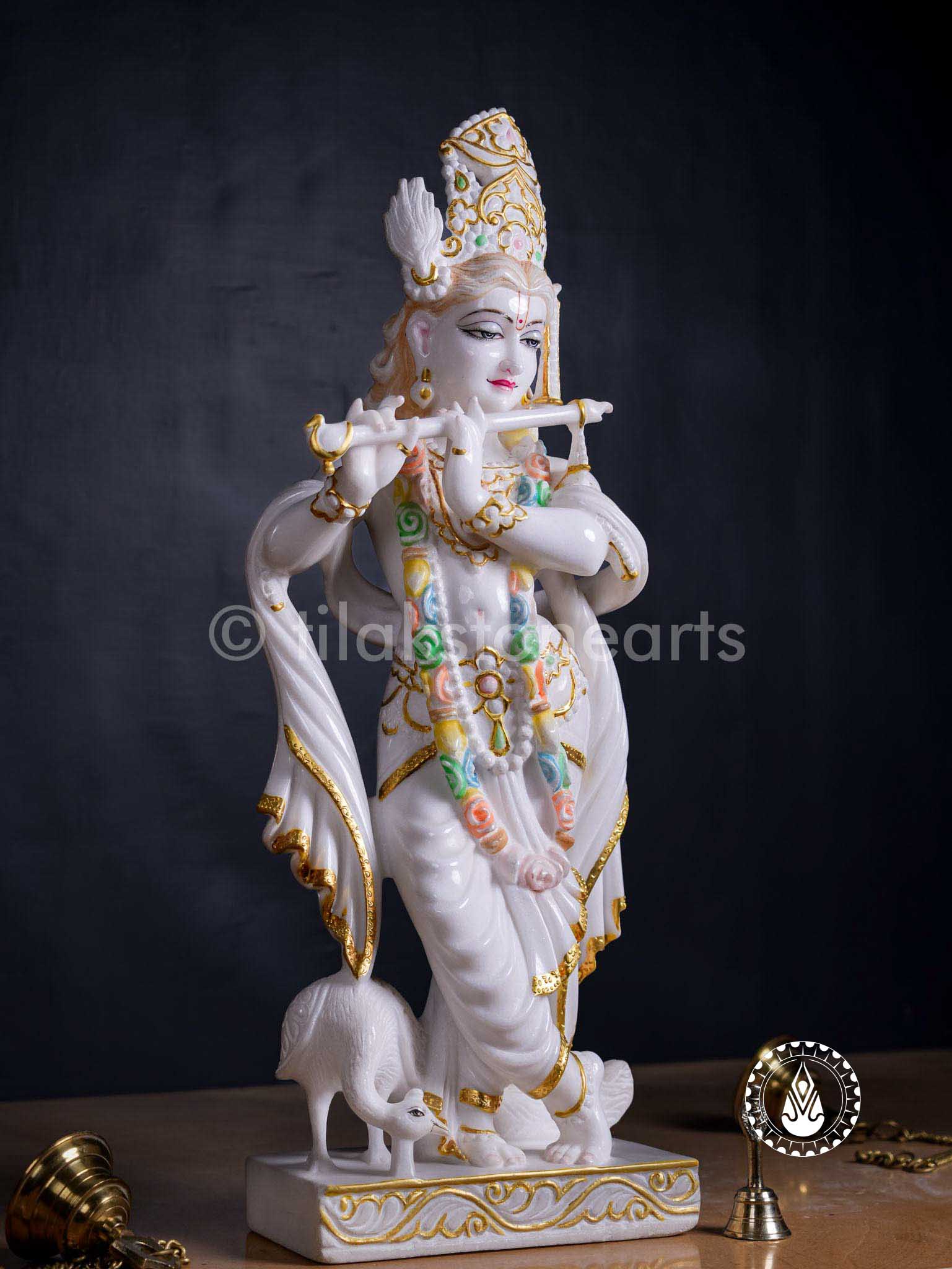 Krishna Ji 27" | Swiss White (Imported)