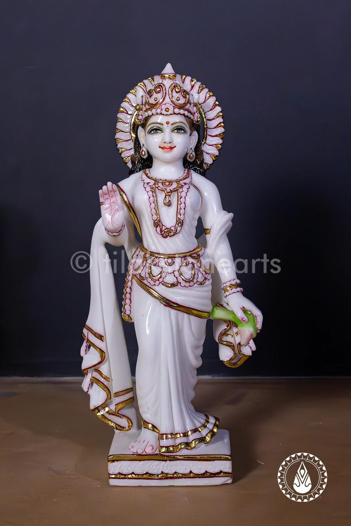 Ram Darbar 18" | Swiss White (Imported)