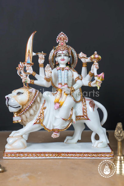 Durga Maa 12" | Swiss White (Imported)