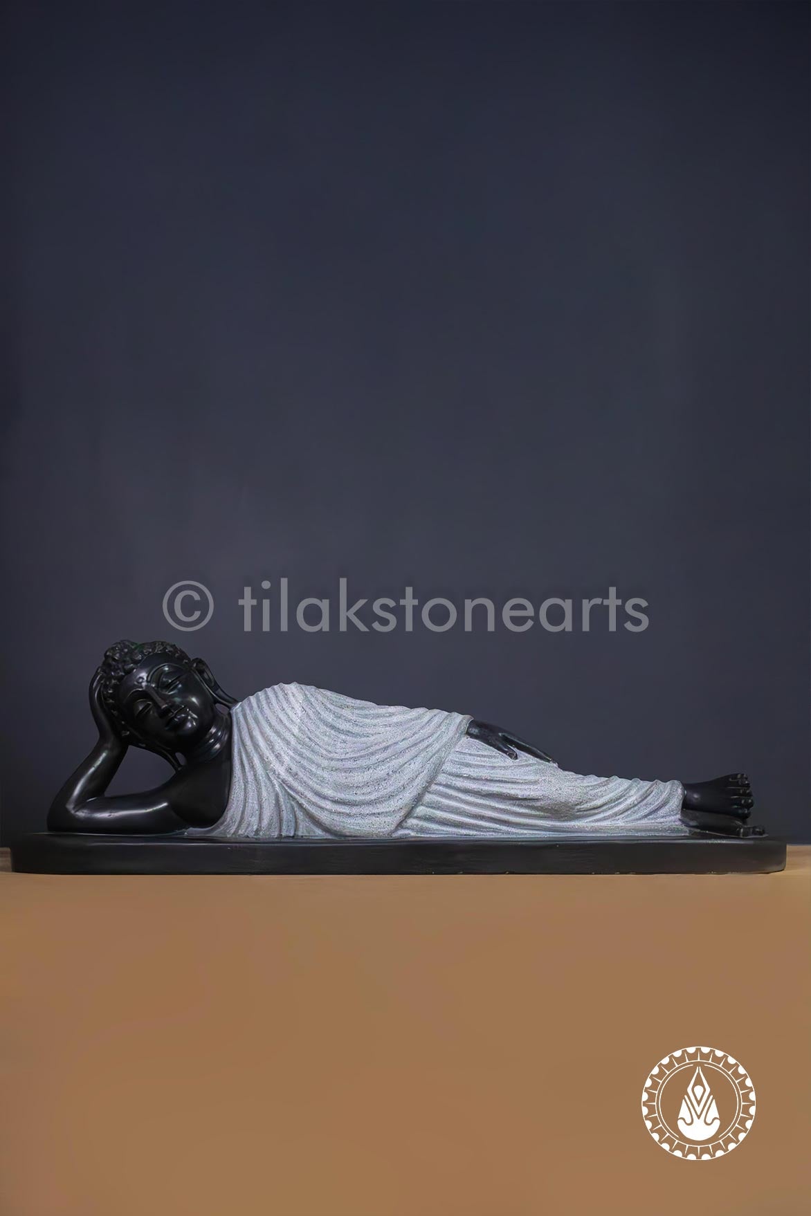 Buddha JI 9" | Mid Night Black Stone