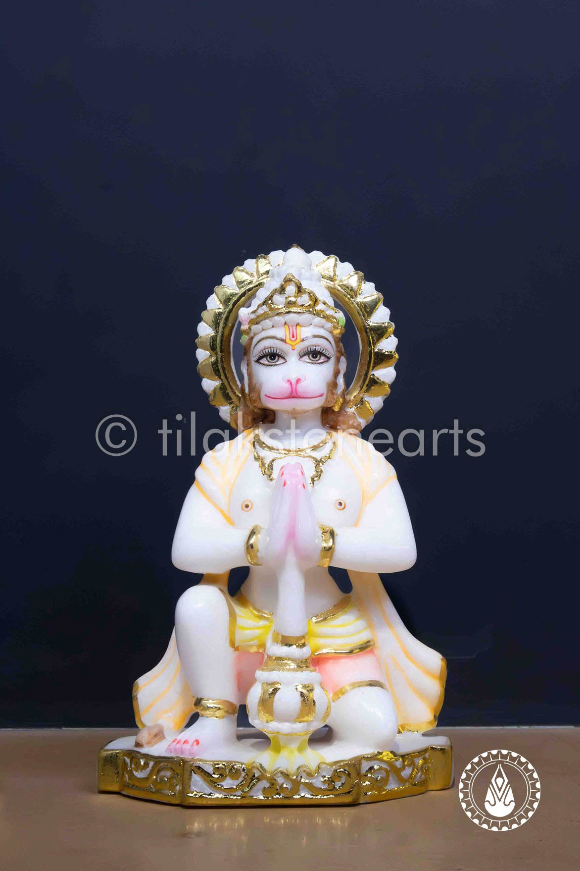 Hanuman Ji 9" | Swiss White (Imported)