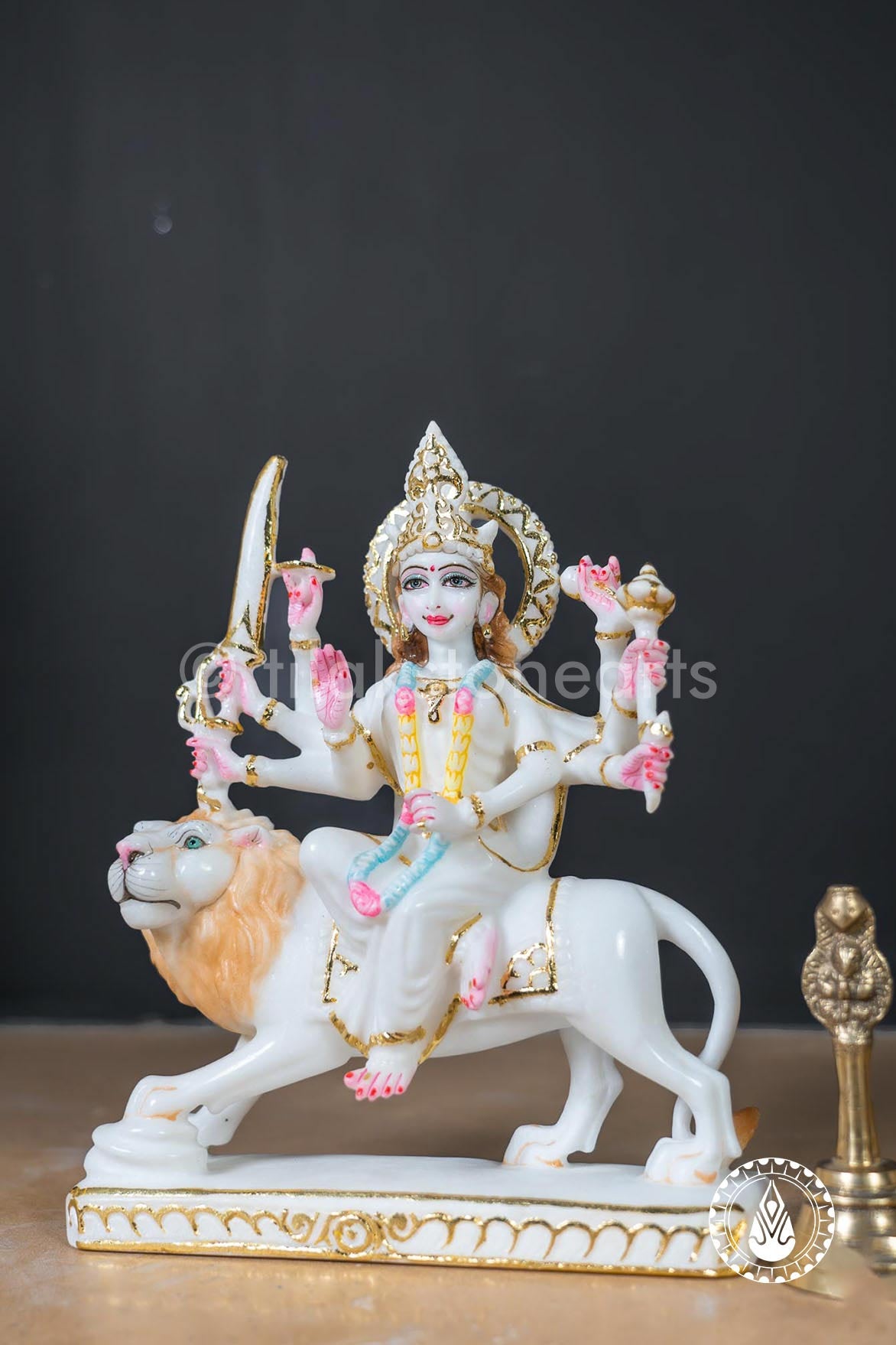 Durga Maa 9" | Swiss White (Imported)
