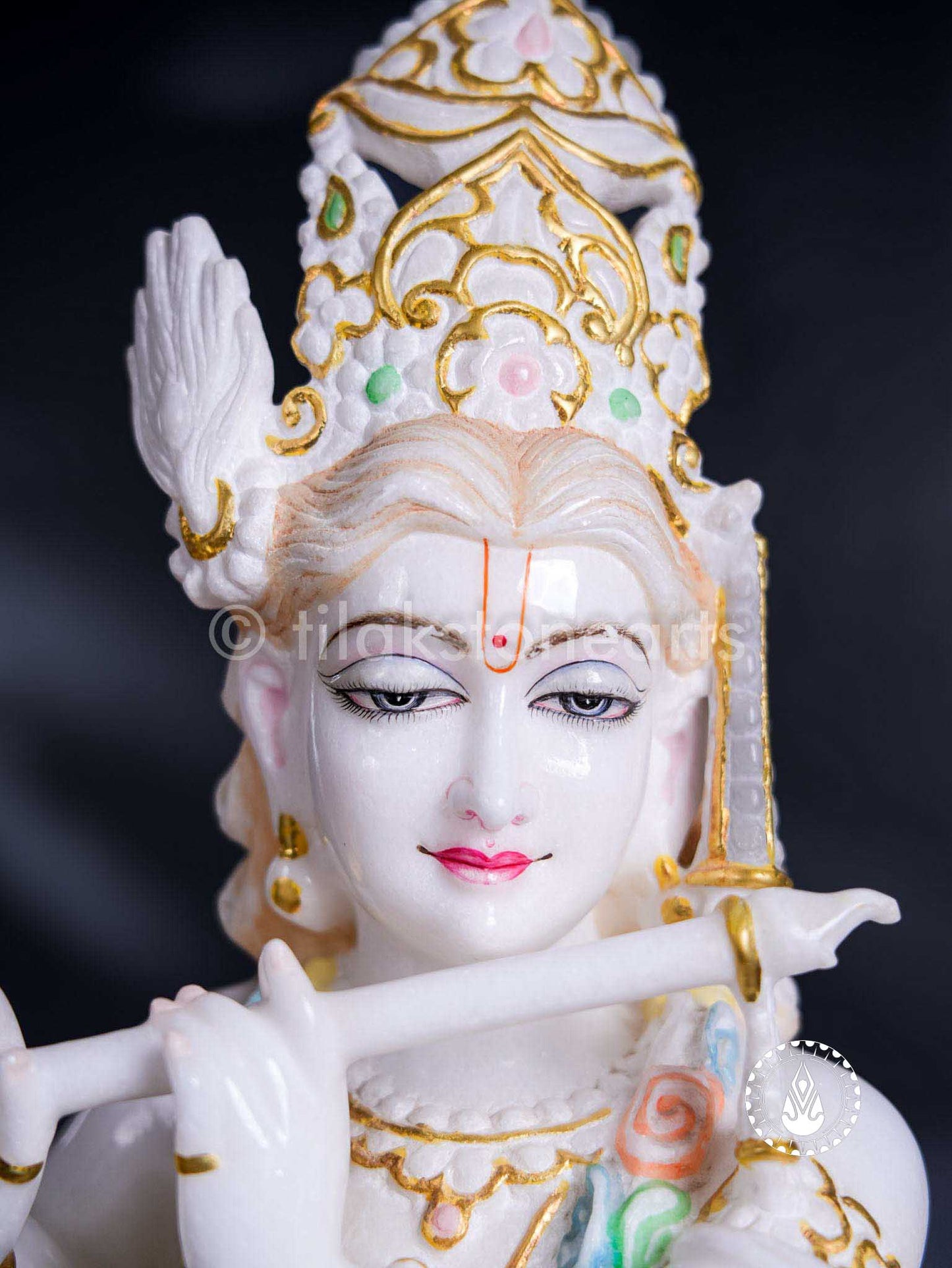 Krishna Ji 27" | Swiss White (Imported)
