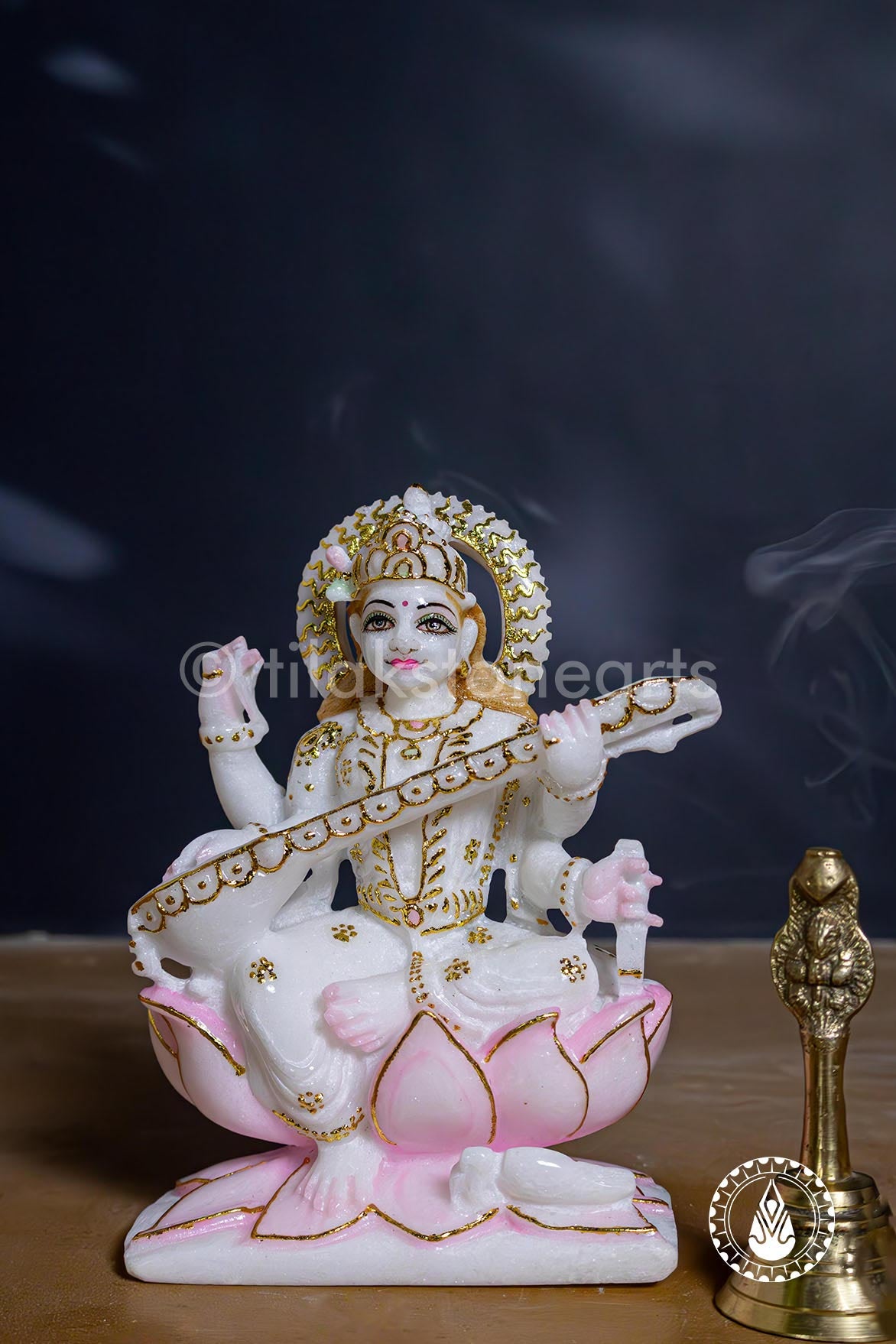 Saraswati Maa 7" | Swiss White (Imported)