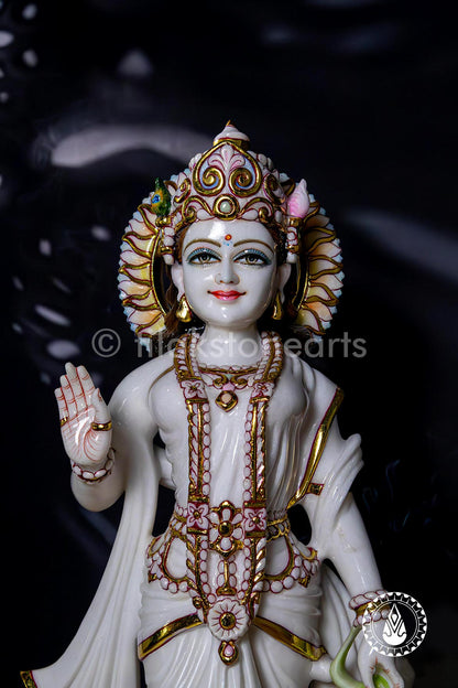 Radha Krishna 24" | Swiss White (Imported)