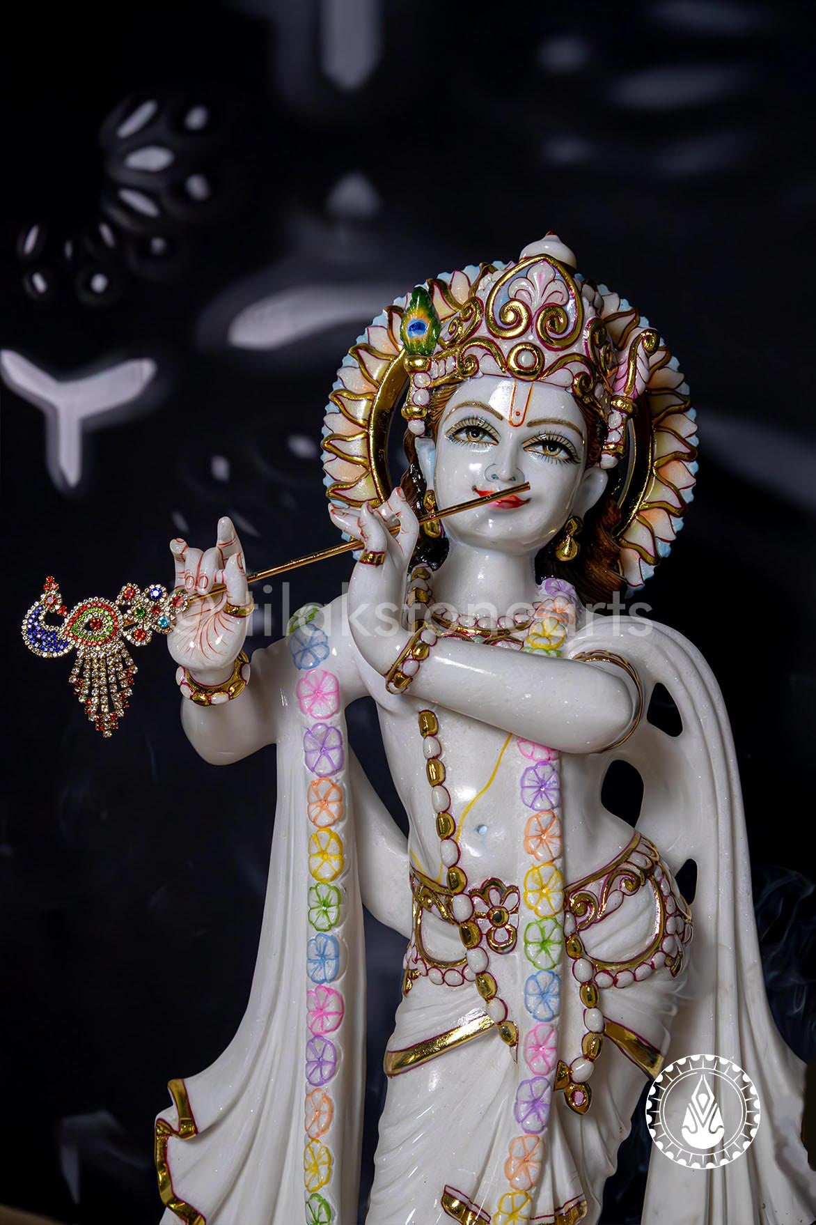 Radha Krishna 24" | Swiss White (Imported)