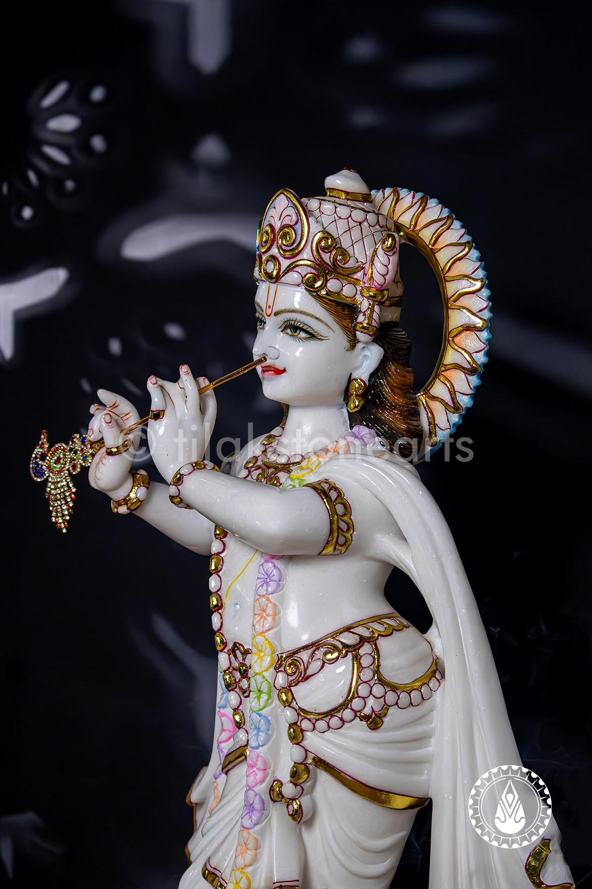 Radha Krishna 24" | Swiss White (Imported)