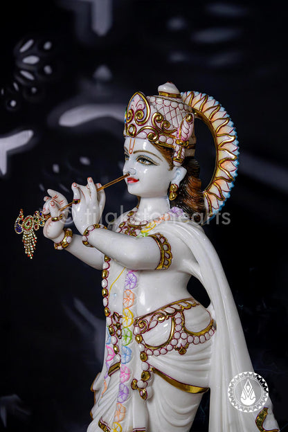 Radha Krishna 24" | Swiss White (Imported)