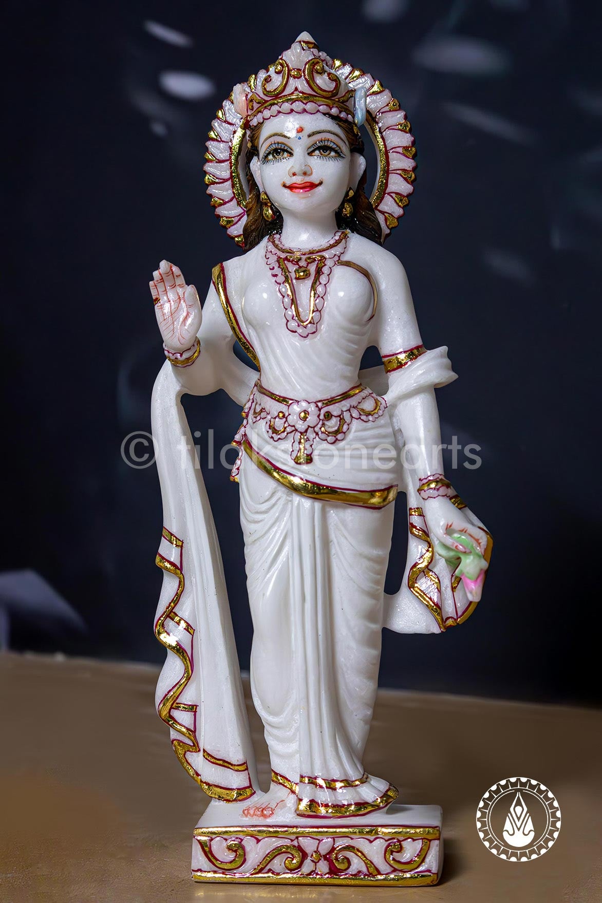 Ram Darbar 12"| Swiss White (Imported)