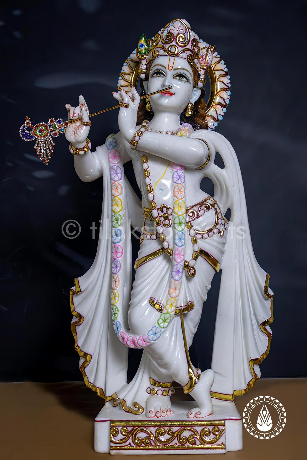 Radha Krishna 24" | Swiss White (Imported)