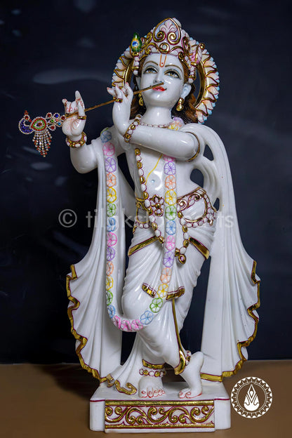 Radha Krishna 24" | Swiss White (Imported)