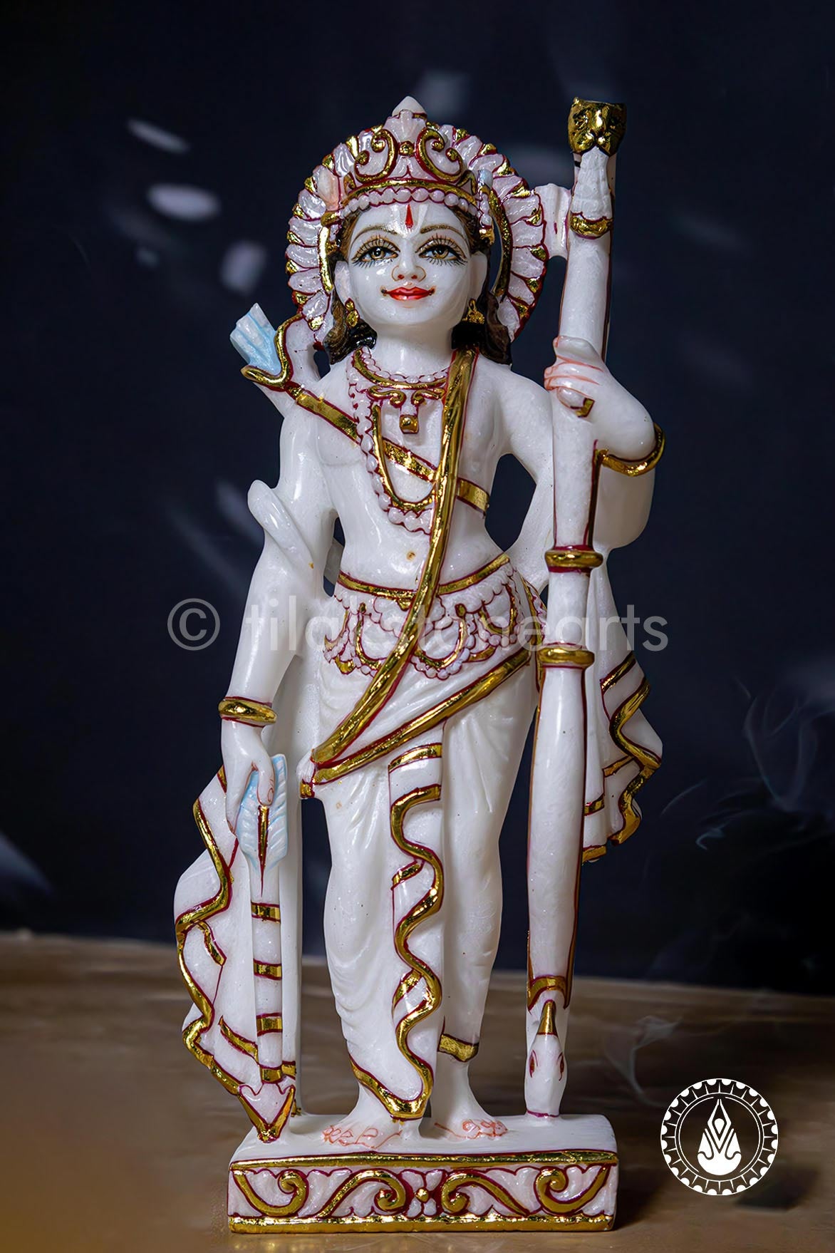 Ram Darbar 12"| Swiss White (Imported)