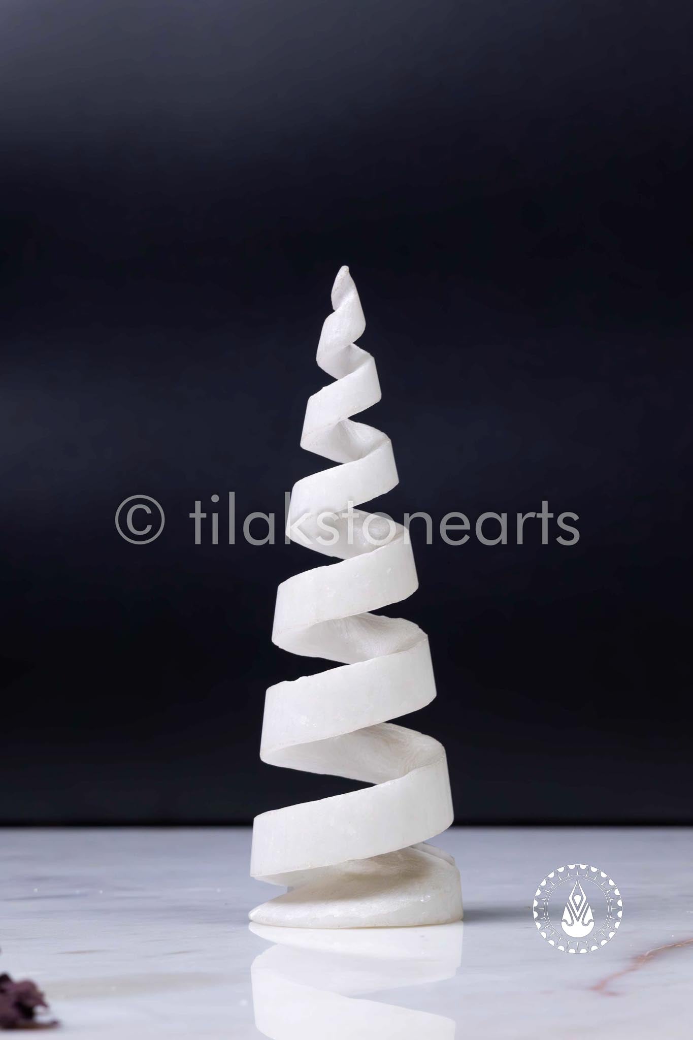 The Spiral Cone 7" | Swiss White (Imported)