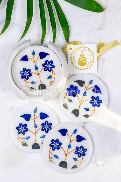 Coasters 5" | Inlay Stones