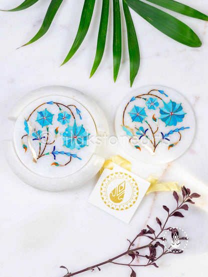 Coasters 5" | Inlay Stones